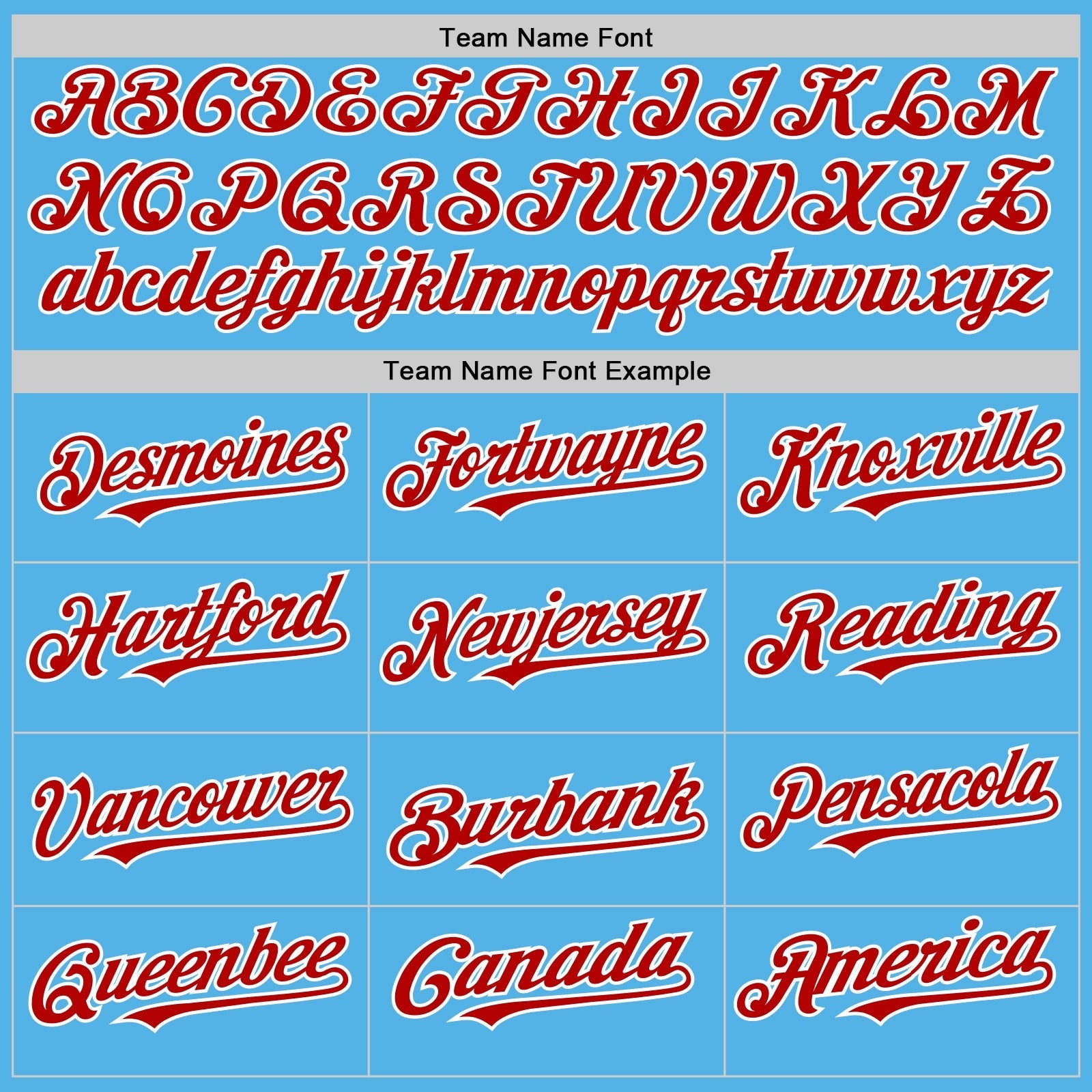 Custom Sky Blue Red-White Line Authentic Baseball Jersey baseball jersey product view 4