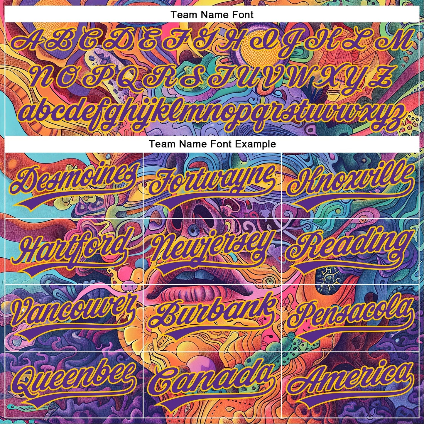 Custom Red Purple-Yellow 3D Pattern Design Abstract Painting Authentic Baseball Jersey baseball jersey product view 4