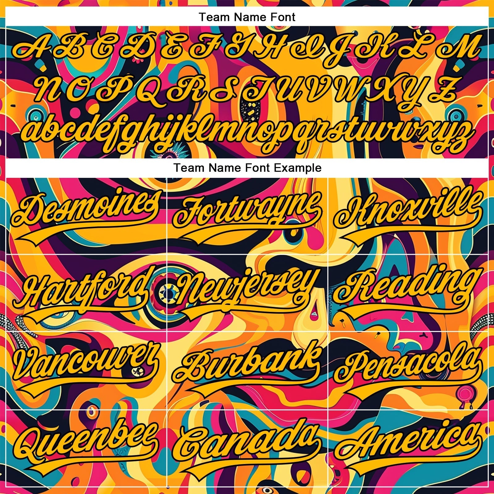 Custom Gold Black 3D Pattern Design Abstract Painting Authentic Baseball Jersey baseball jersey product view 4