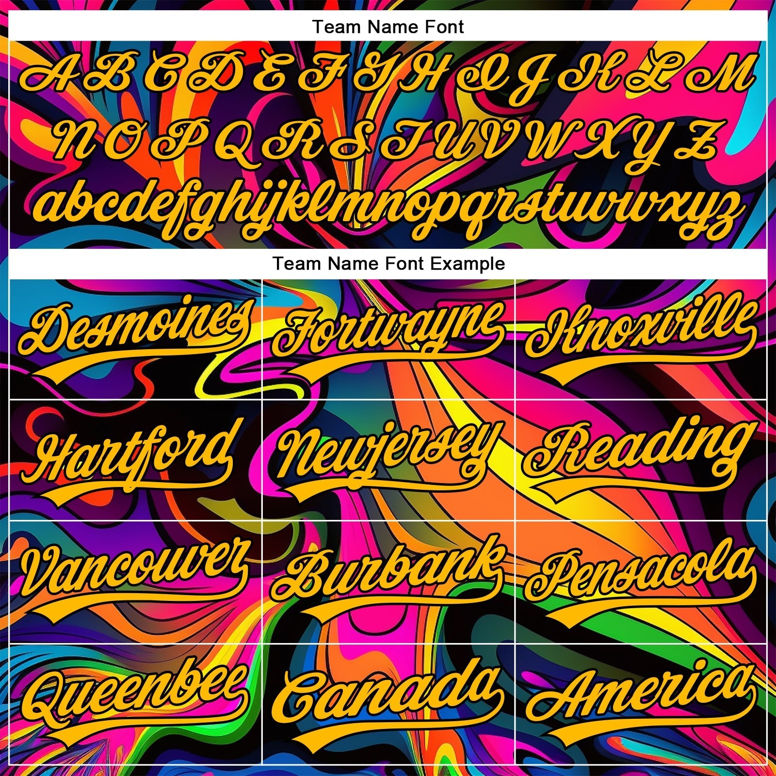 Custom Black Gold 3D Pattern Design Abstract Painting Authentic Baseball Jersey baseball jersey product view 4