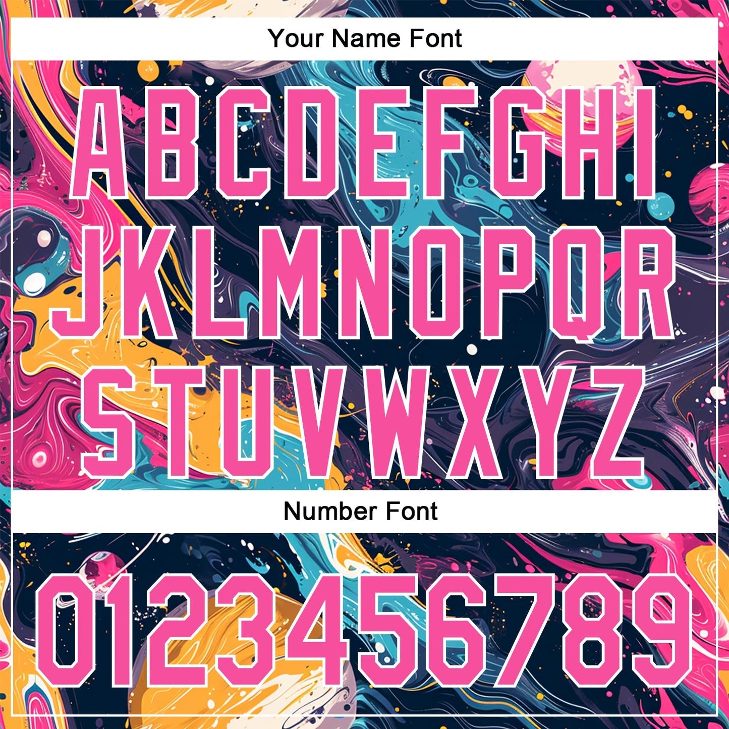 Custom Black Pink-White 3D Pattern Design Abstract Liquid Painting Authentic Baseball Jersey baseball jersey product view 5