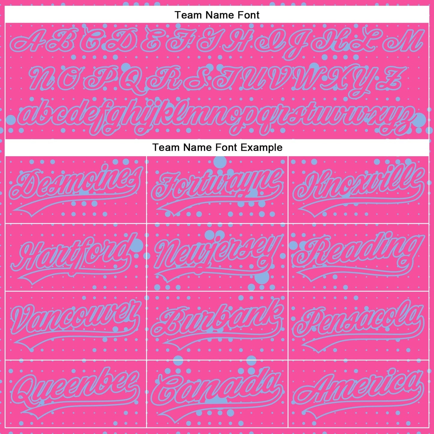Custom Pink Light Blue 3D Pattern Design Geometric Halftone Dots Authentic Baseball Jersey baseball jersey product view 4