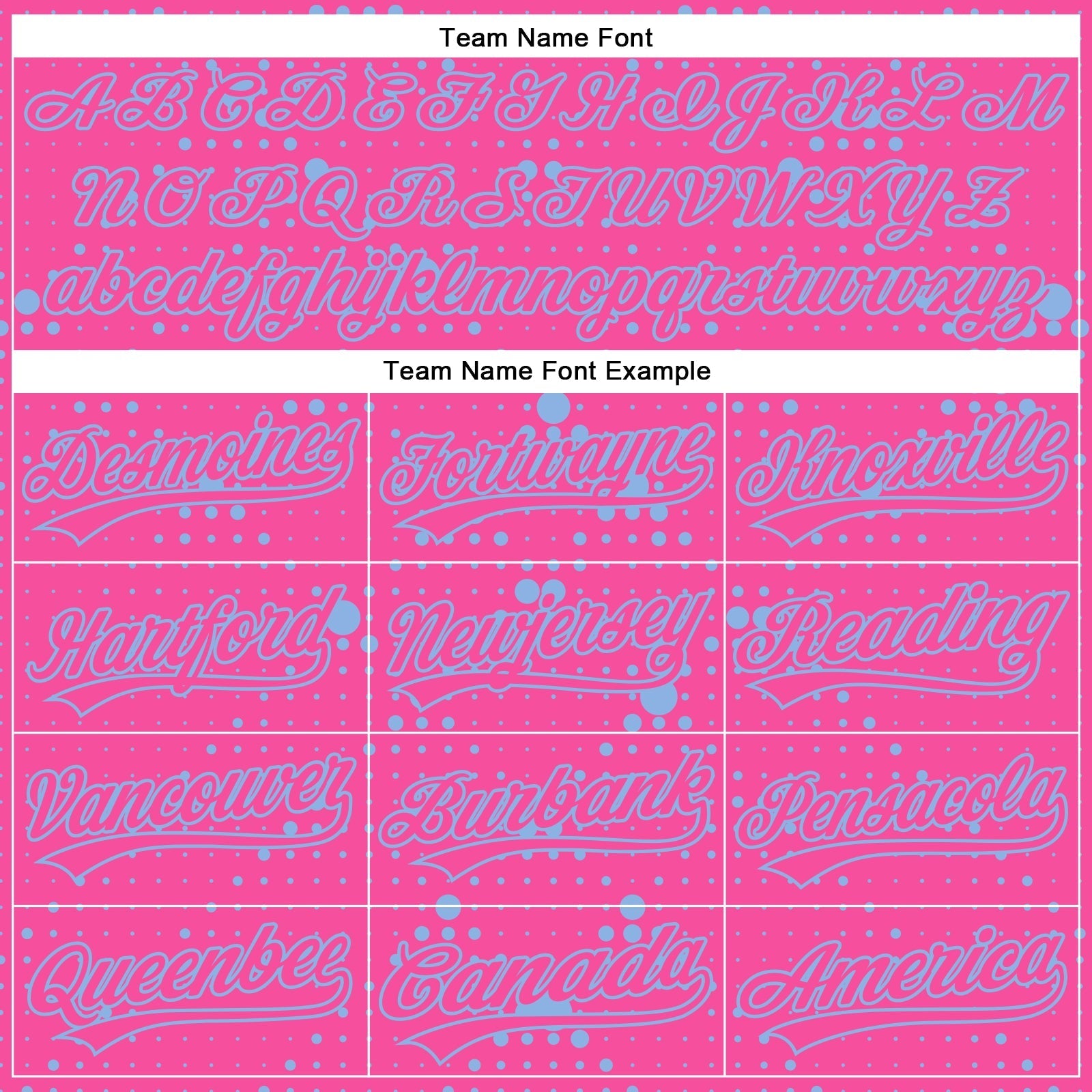 Custom Pink Light Blue 3D Pattern Design Geometric Halftone Dots Authentic Baseball Jersey baseball jersey product view 4