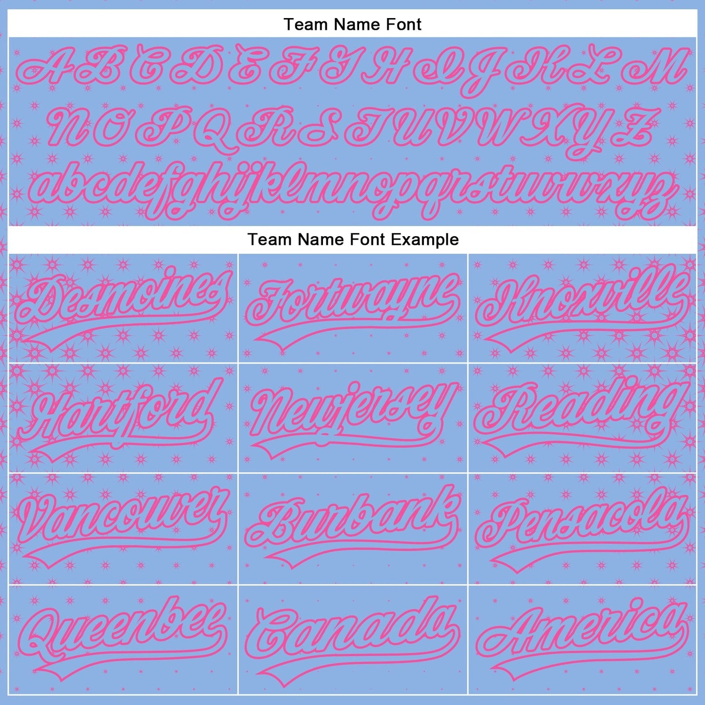 Custom Light Blue Pink 3D Pattern Design Geometric Stars Authentic Baseball Jersey baseball jersey product view 4