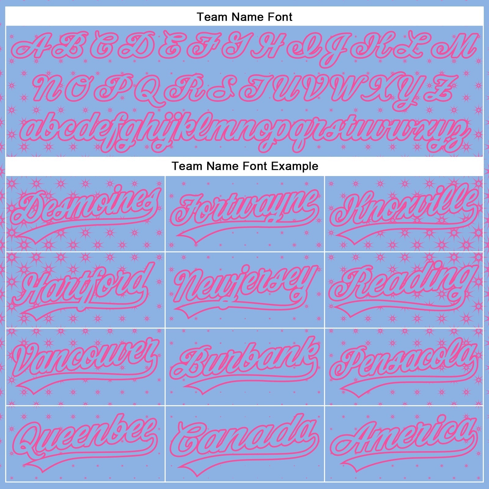 Custom Light Blue Pink 3D Pattern Design Geometric Stars Authentic Baseball Jersey baseball jersey product view 4
