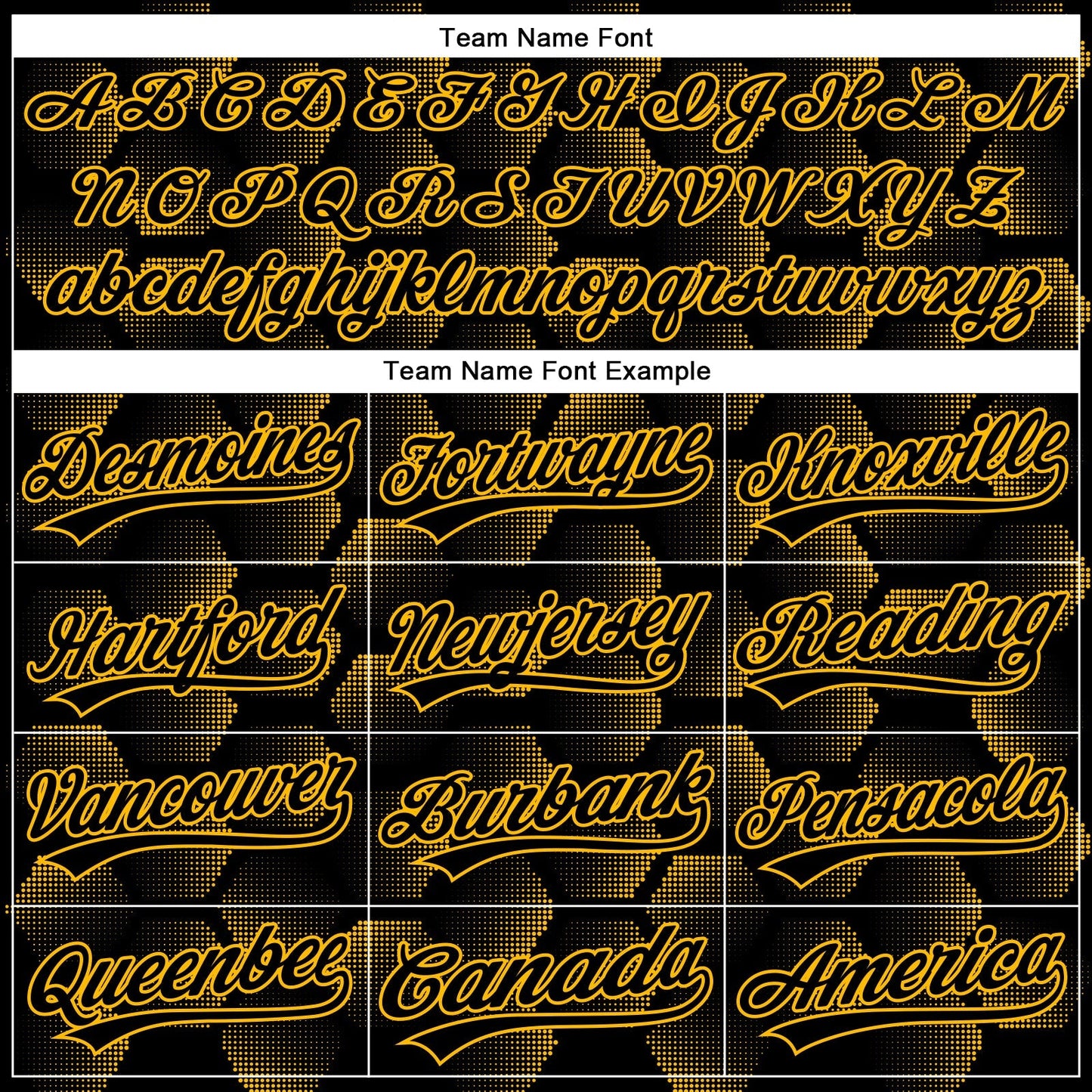 Custom Black Gold 3D Pattern Design Halftone Geometric Shapes Authentic Baseball Jersey baseball jersey product view 4