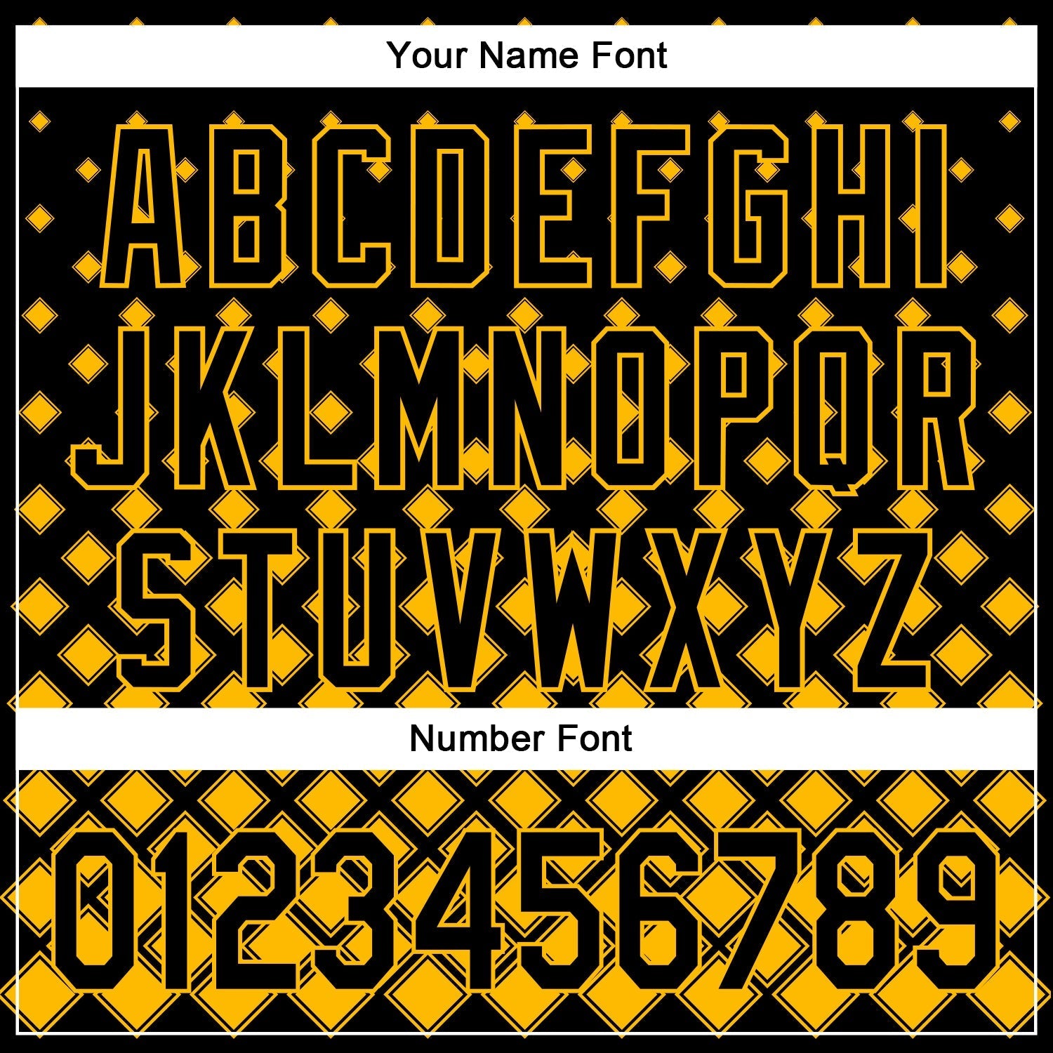 Custom Black Gold 3D Pattern Design Geometric Shapes Authentic Baseball Jersey baseball jersey product view 5