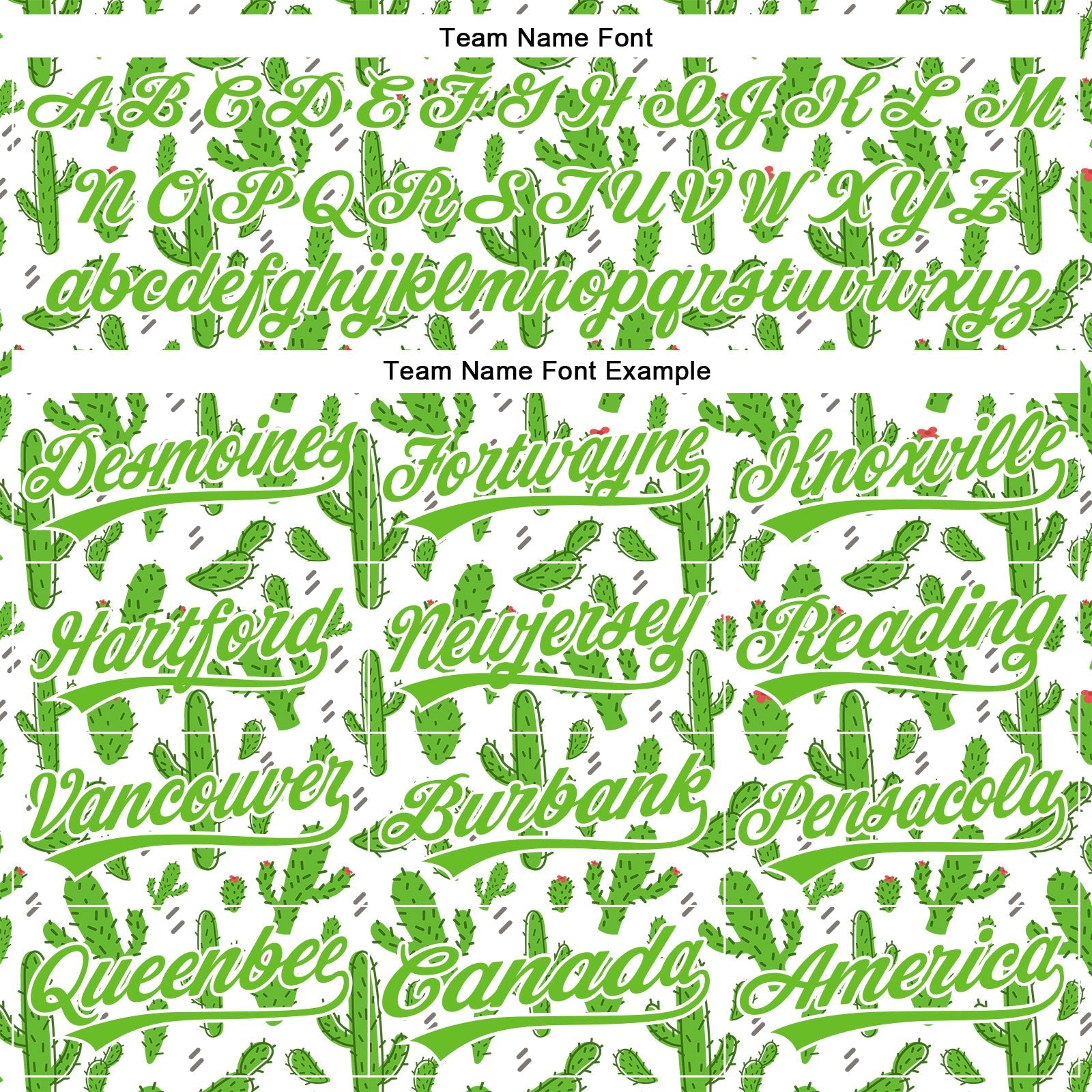 Custom White Aurora Green 3D Pattern Design Cactus Festival Authentic Baseball Jersey baseball jersey product view 4