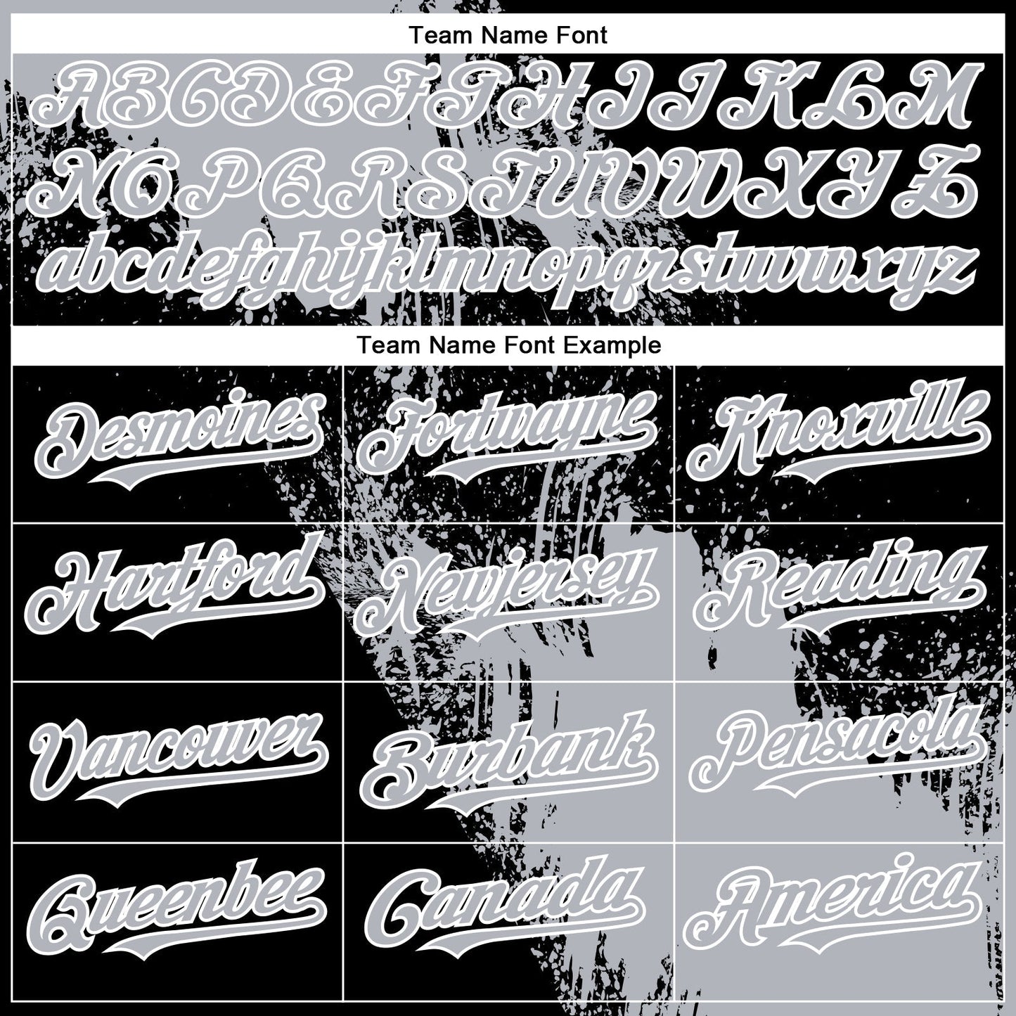 Custom Gray Black-White 3D Pattern Design Abstract Brush Stroke Authentic Baseball Jersey baseball jersey product view 4