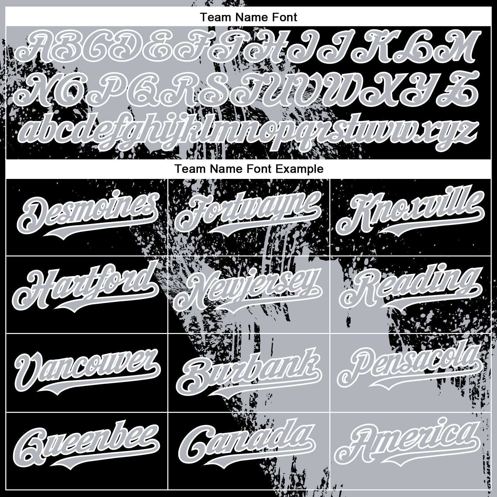 Custom Gray Black-White 3D Pattern Design Abstract Brush Stroke Authentic Baseball Jersey baseball jersey product view 4
