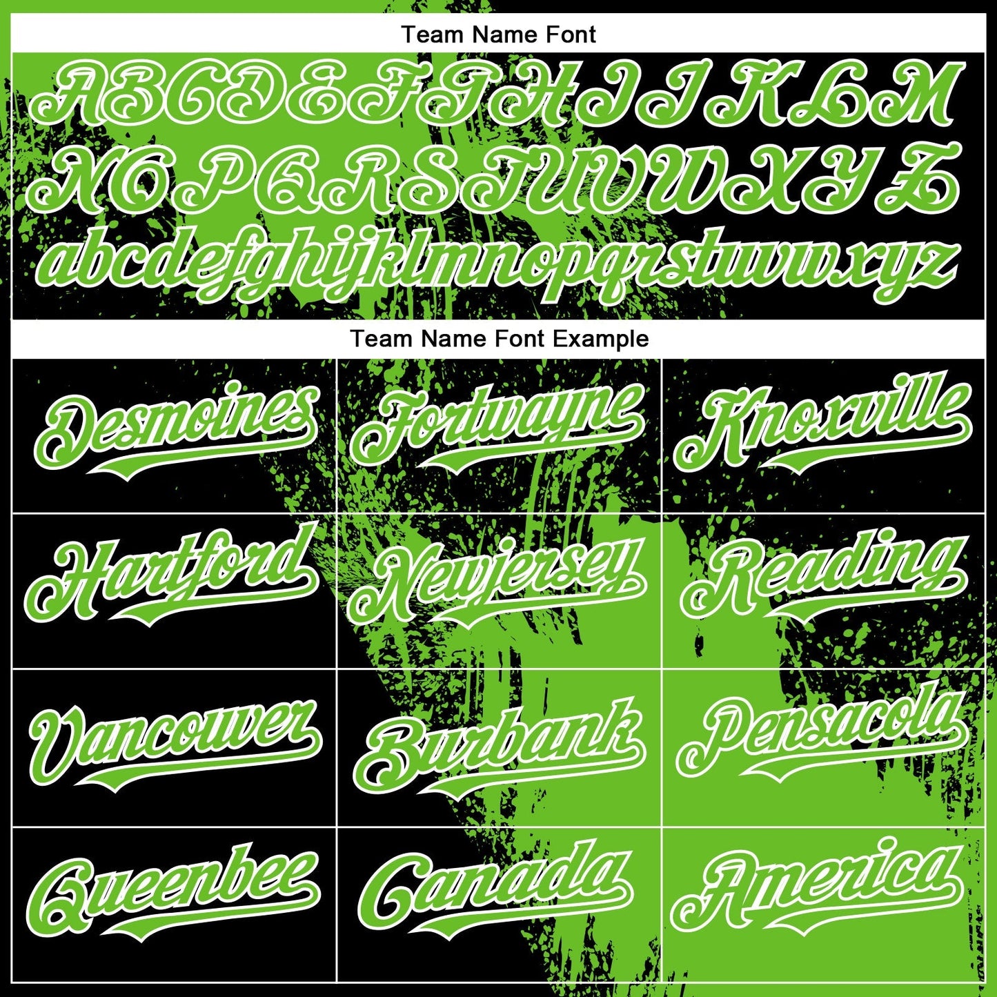 Custom Aurora Green Black-White 3D Pattern Design Abstract Brush Stroke Authentic Baseball Jersey baseball jersey product view 5