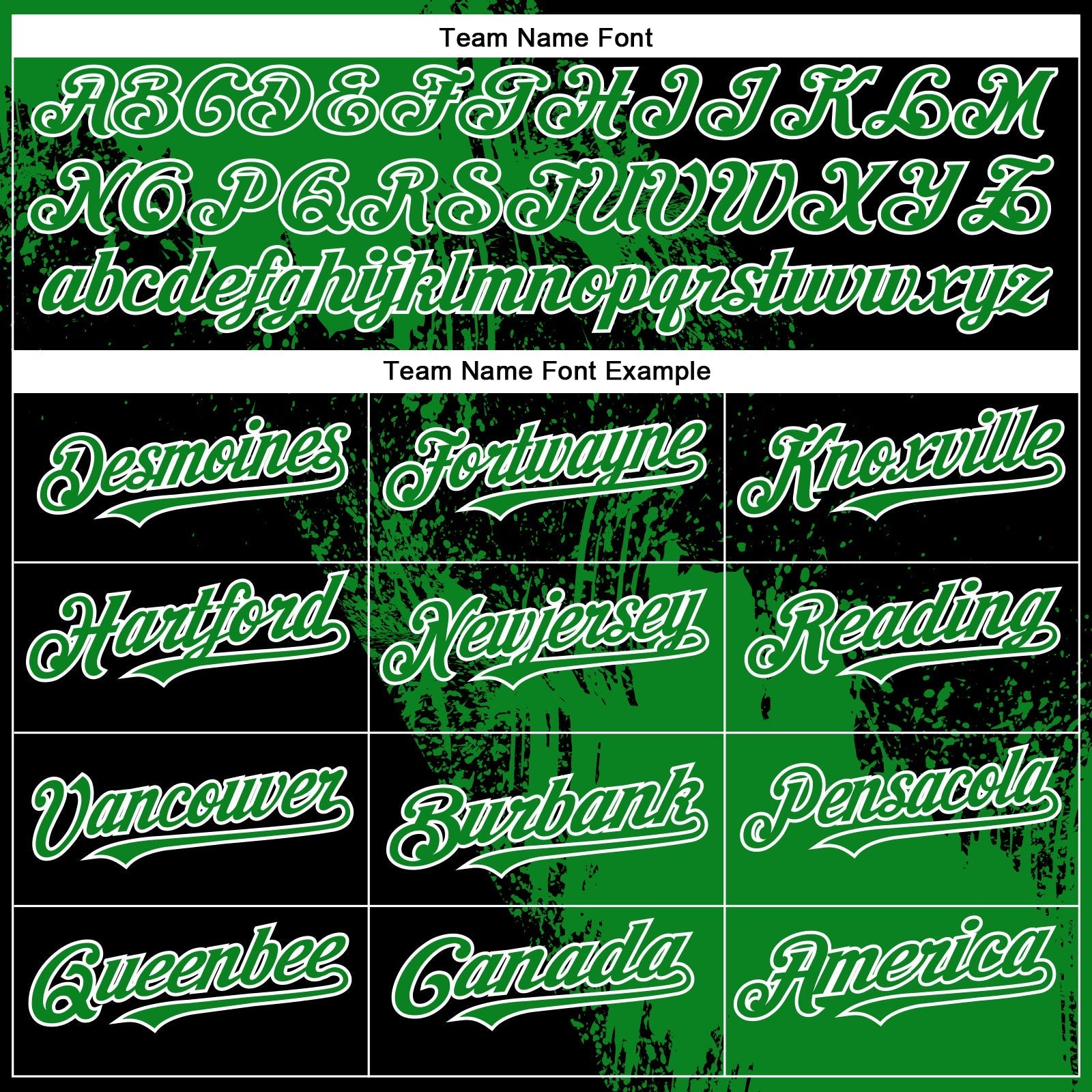 Custom Grass Green Black-White 3D Pattern Design Abstract Brush Stroke Authentic Baseball Jersey baseball jersey product view 4