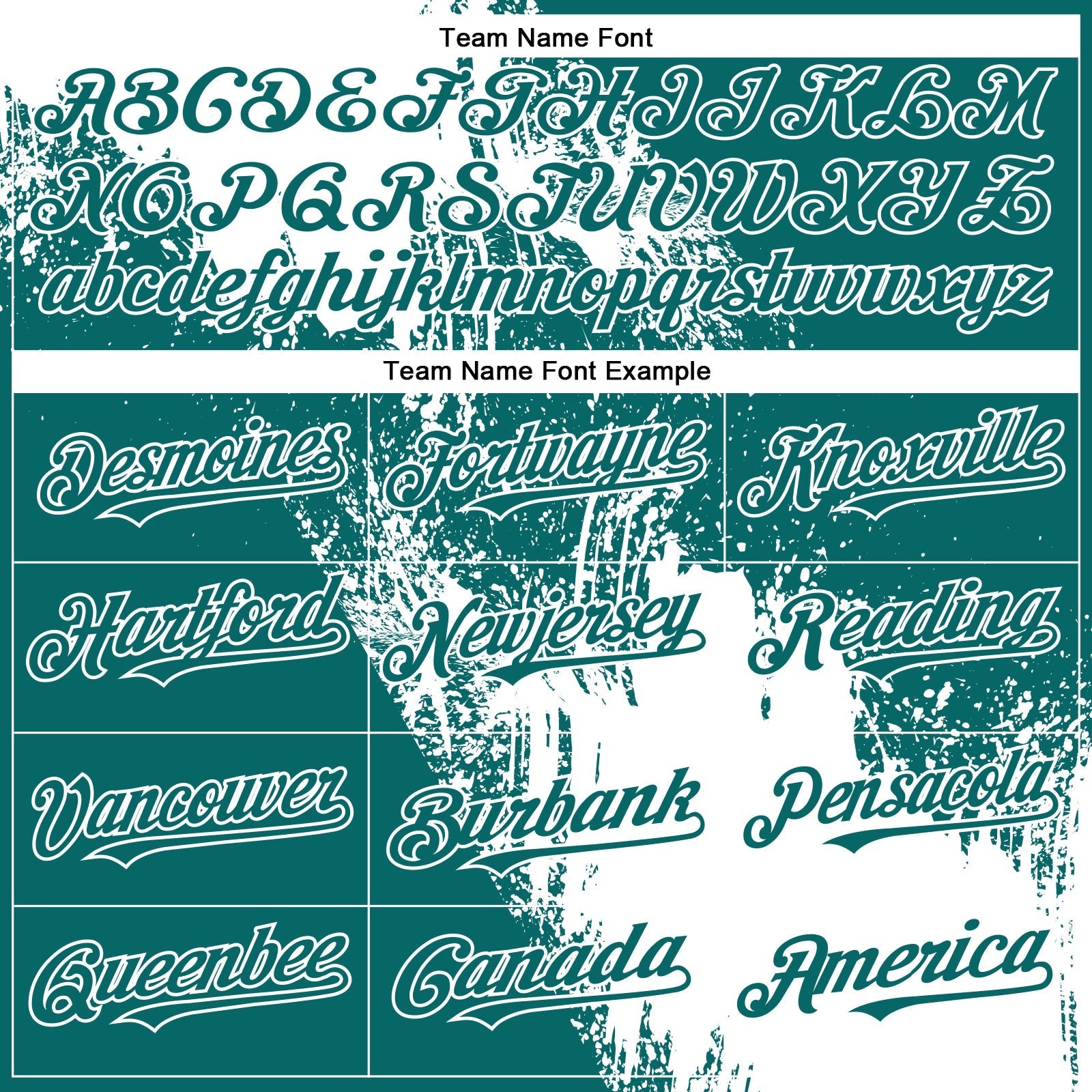 Custom White Teal 3D Pattern Design Abstract Brush Stroke Authentic Baseball Jersey baseball jersey product view 4