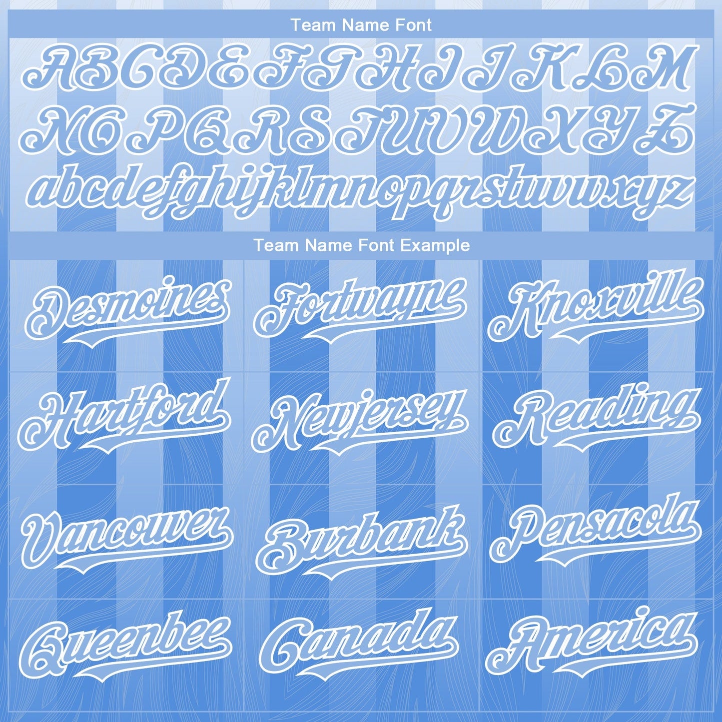 Custom White Light Blue 3D Pattern Design Stripes Authentic Baseball Jersey baseball jersey product view 4