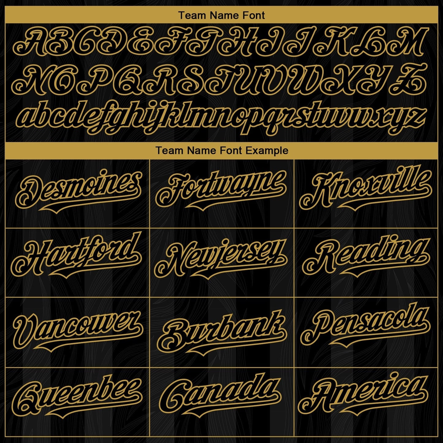 Custom Black Old Gold 3D Pattern Design Stripes Authentic Baseball Jersey baseball jersey product view 4