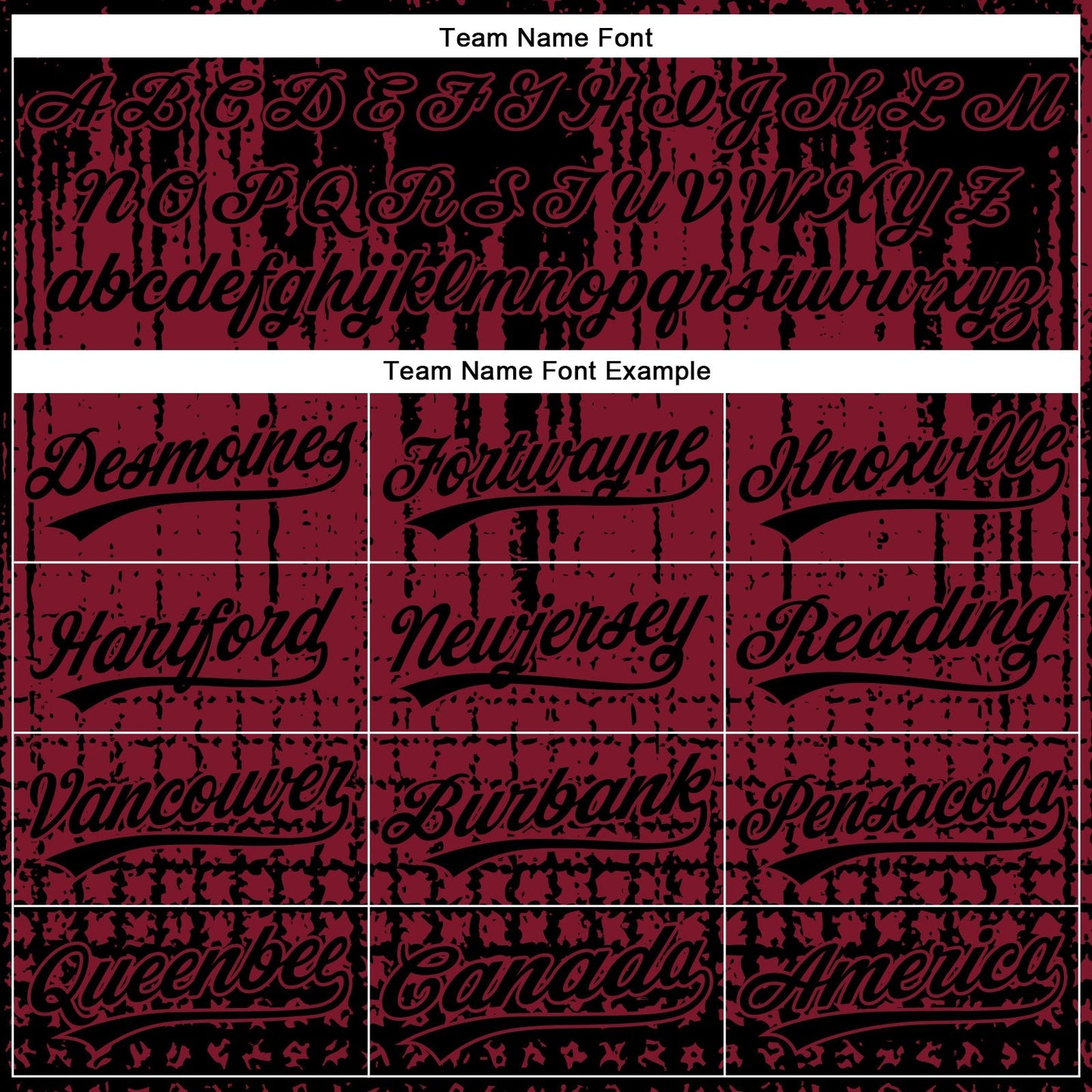 Custom Crimson Black 3D Pattern Design Abstract Shape Authentic Baseball Jersey baseball jersey product view 4