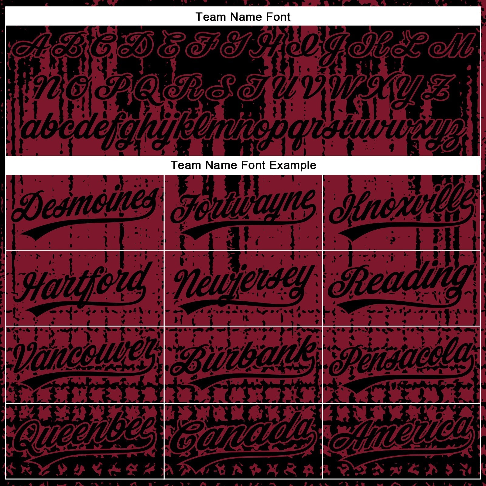 Custom Crimson Black 3D Pattern Design Abstract Shape Authentic Baseball Jersey baseball jersey product view 4