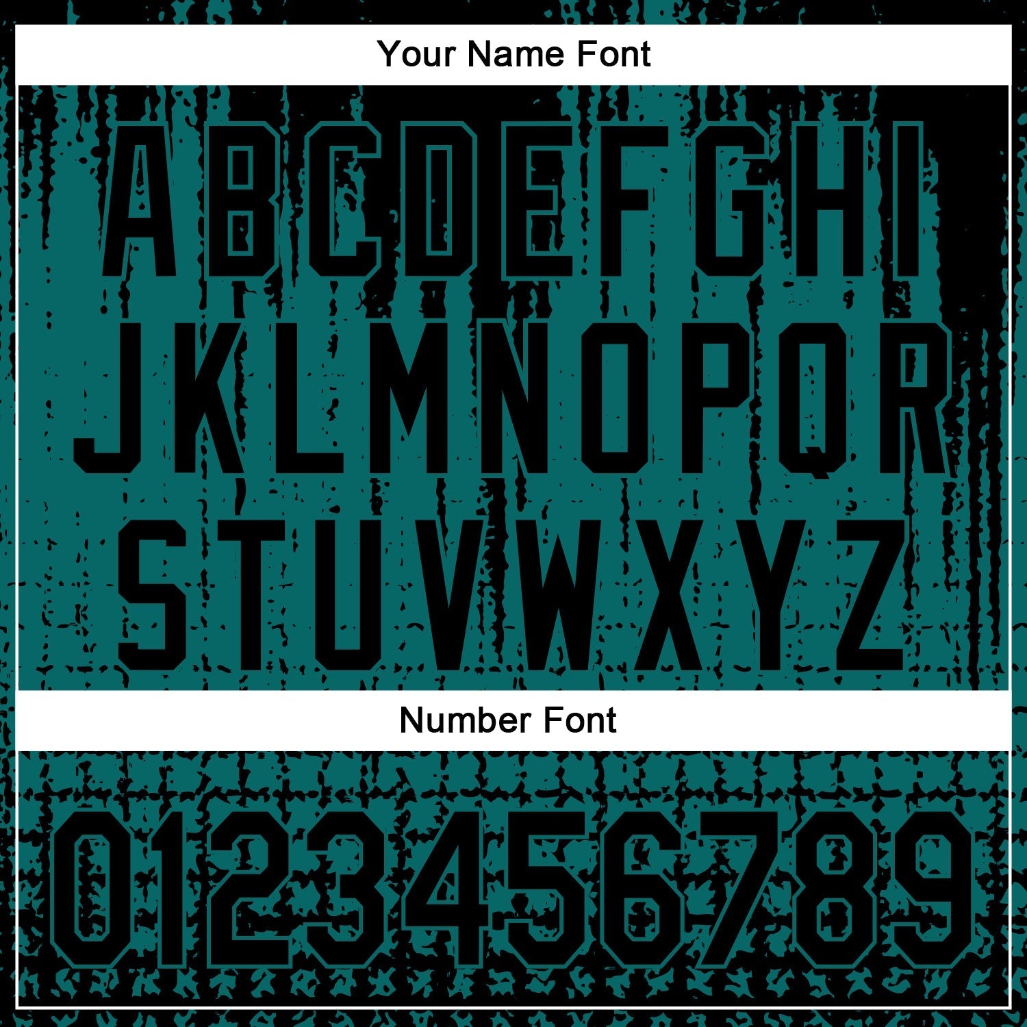 Custom Teal Black 3D Pattern Design Abstract Shape Authentic Baseball Jersey baseball jersey product view 5