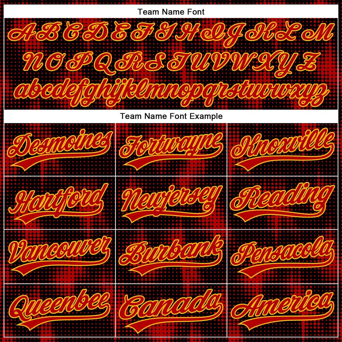 Custom Black Red-Gold 3D Pattern Design Halftone Dots Authentic Baseball Jersey baseball jersey product view 4