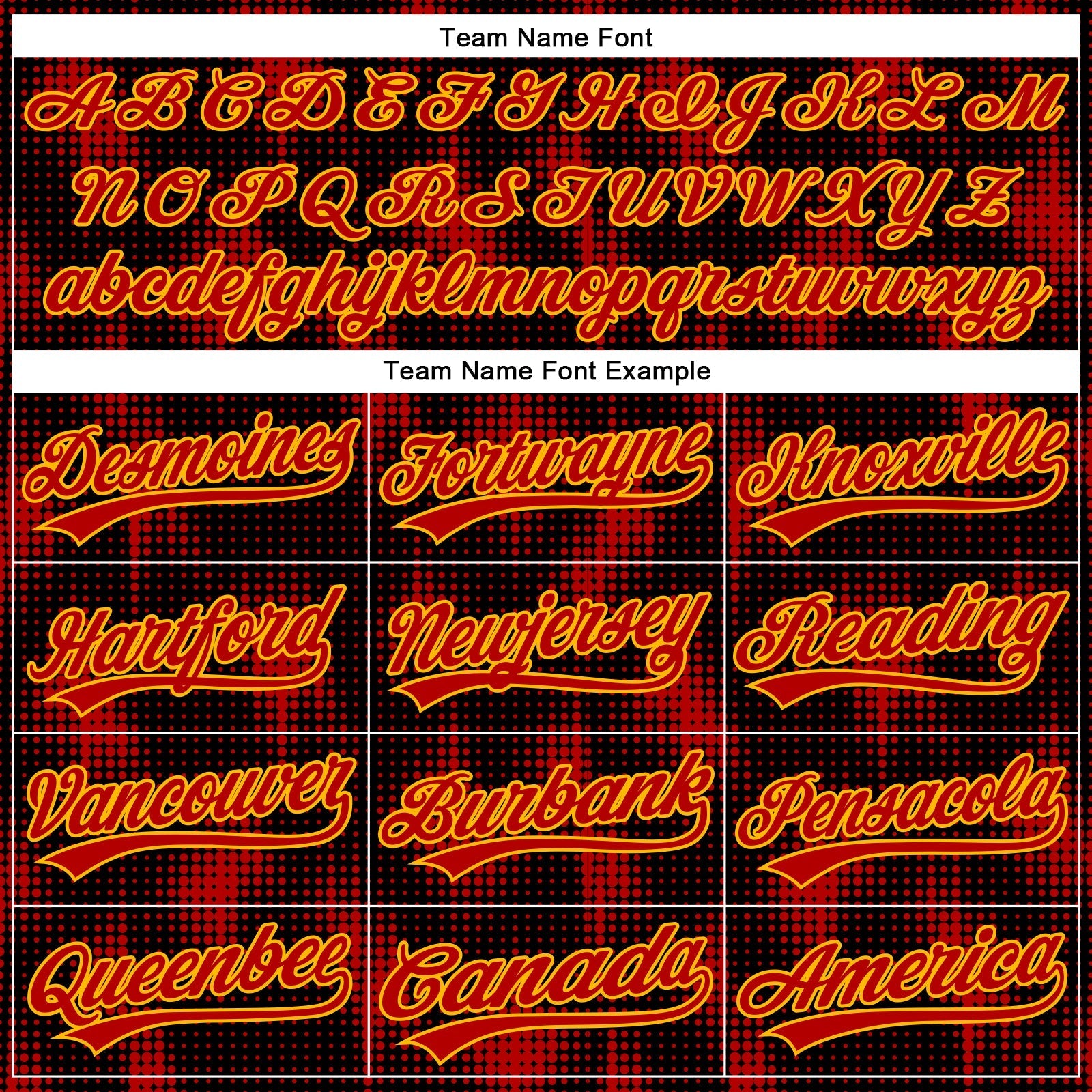 Custom Black Red-Gold 3D Pattern Design Halftone Dots Authentic Baseball Jersey baseball jersey product view 4