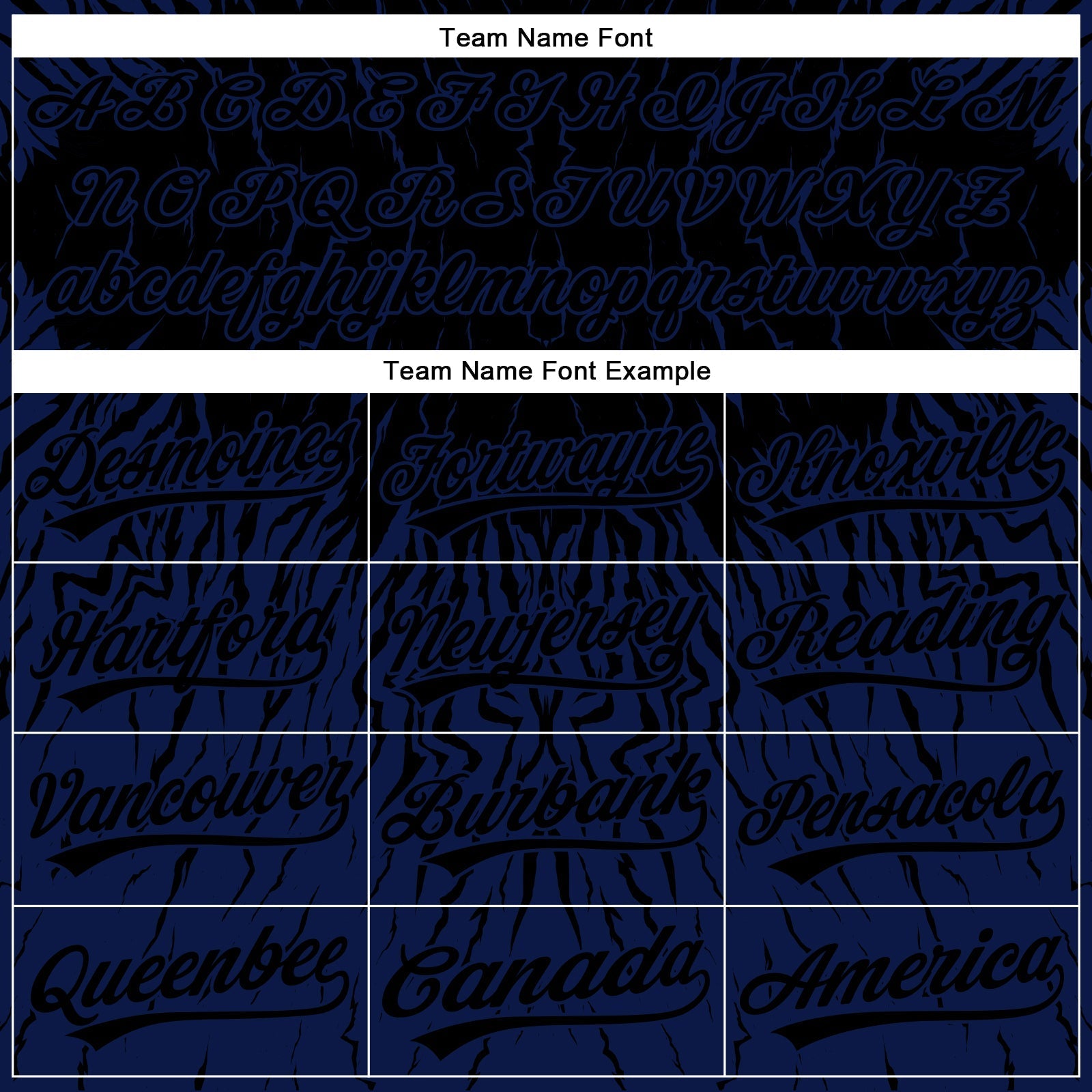 Custom Black Navy 3D Pattern Design Abstract Wave Authentic Baseball Jersey baseball jersey product view 4
