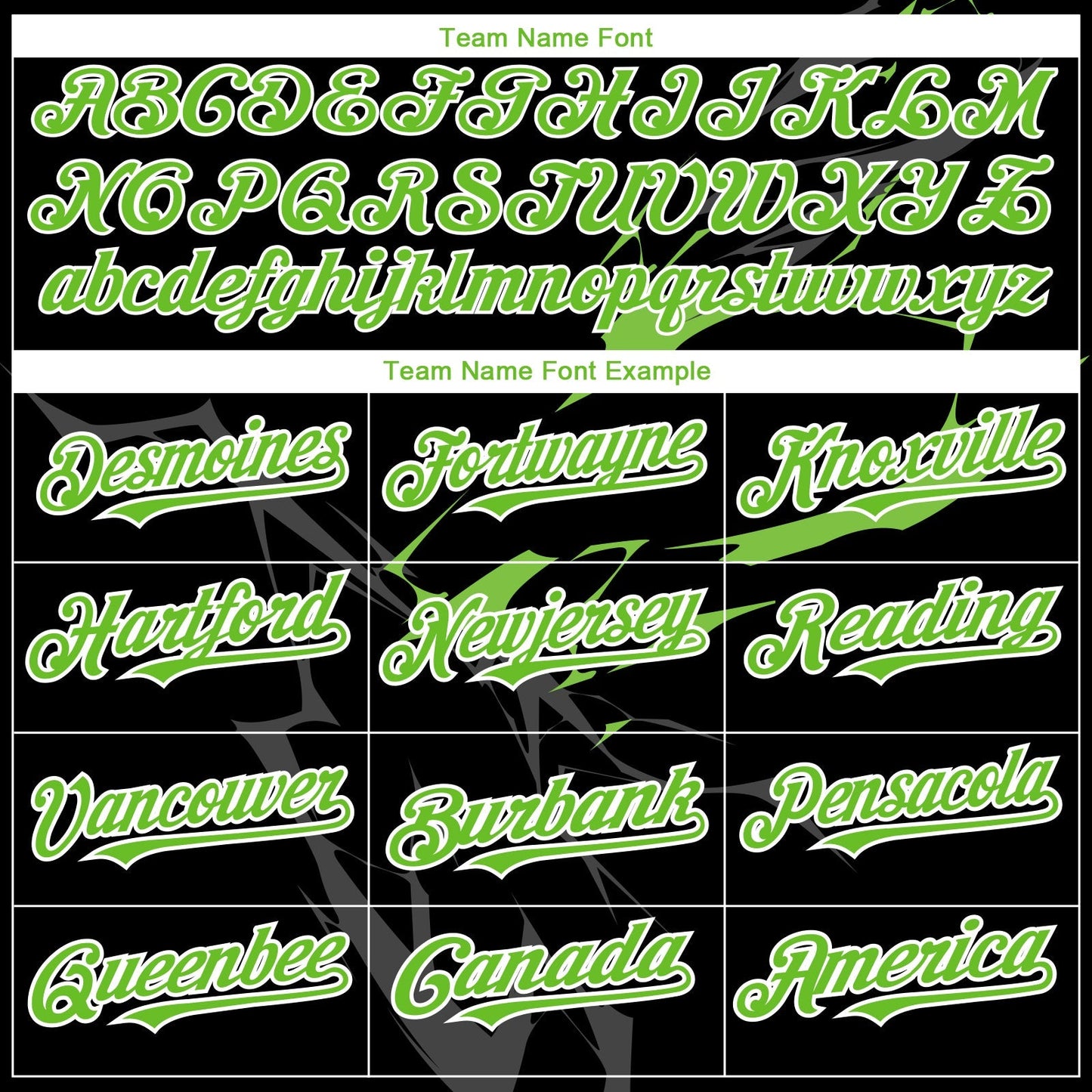 Custom Black Neon Green-White 3D Pattern Design Lightning Authentic Baseball Jersey baseball jersey product view 4