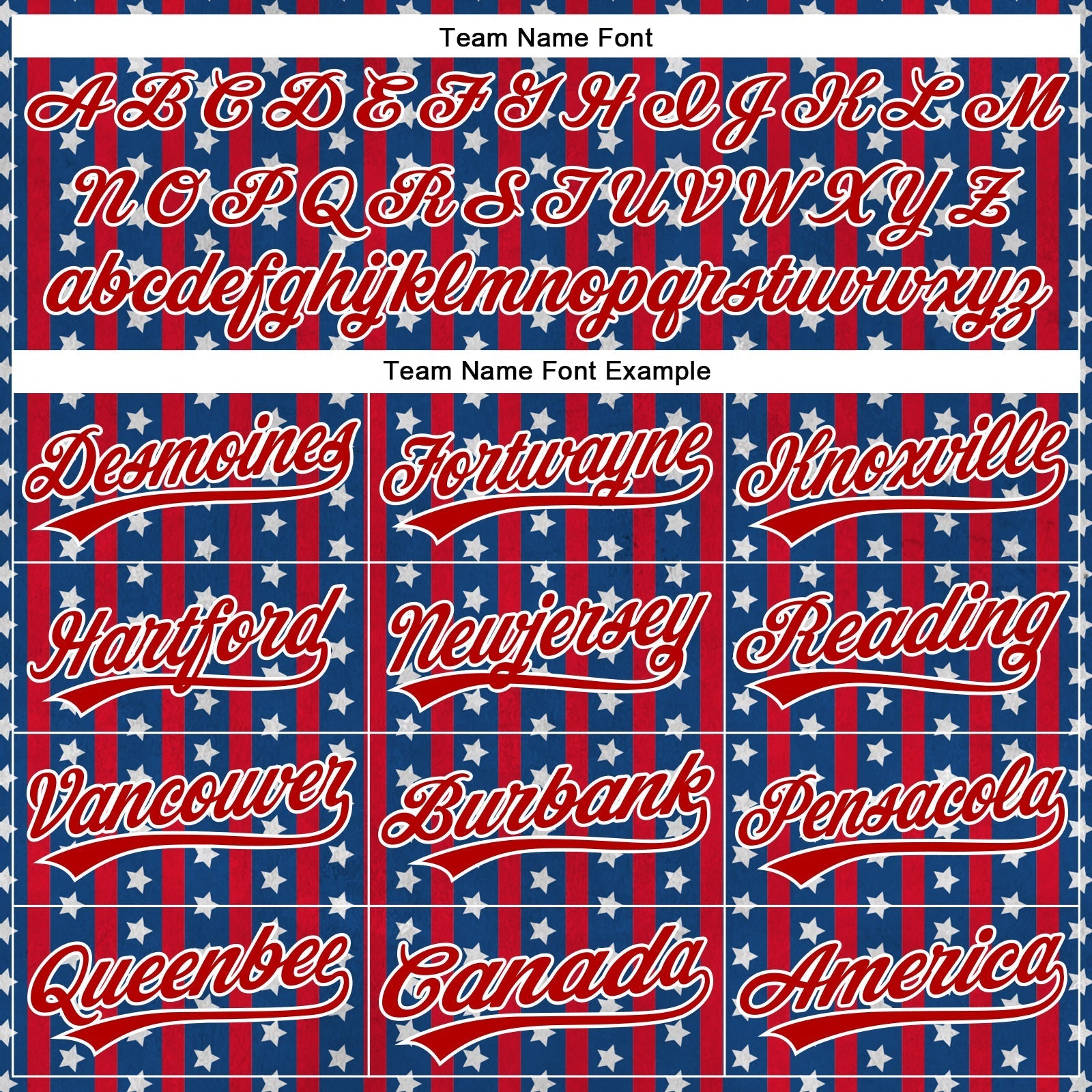 Custom Royal Red-White 3D American Flag Stars Authentic Baseball Jersey baseball jersey product view 4