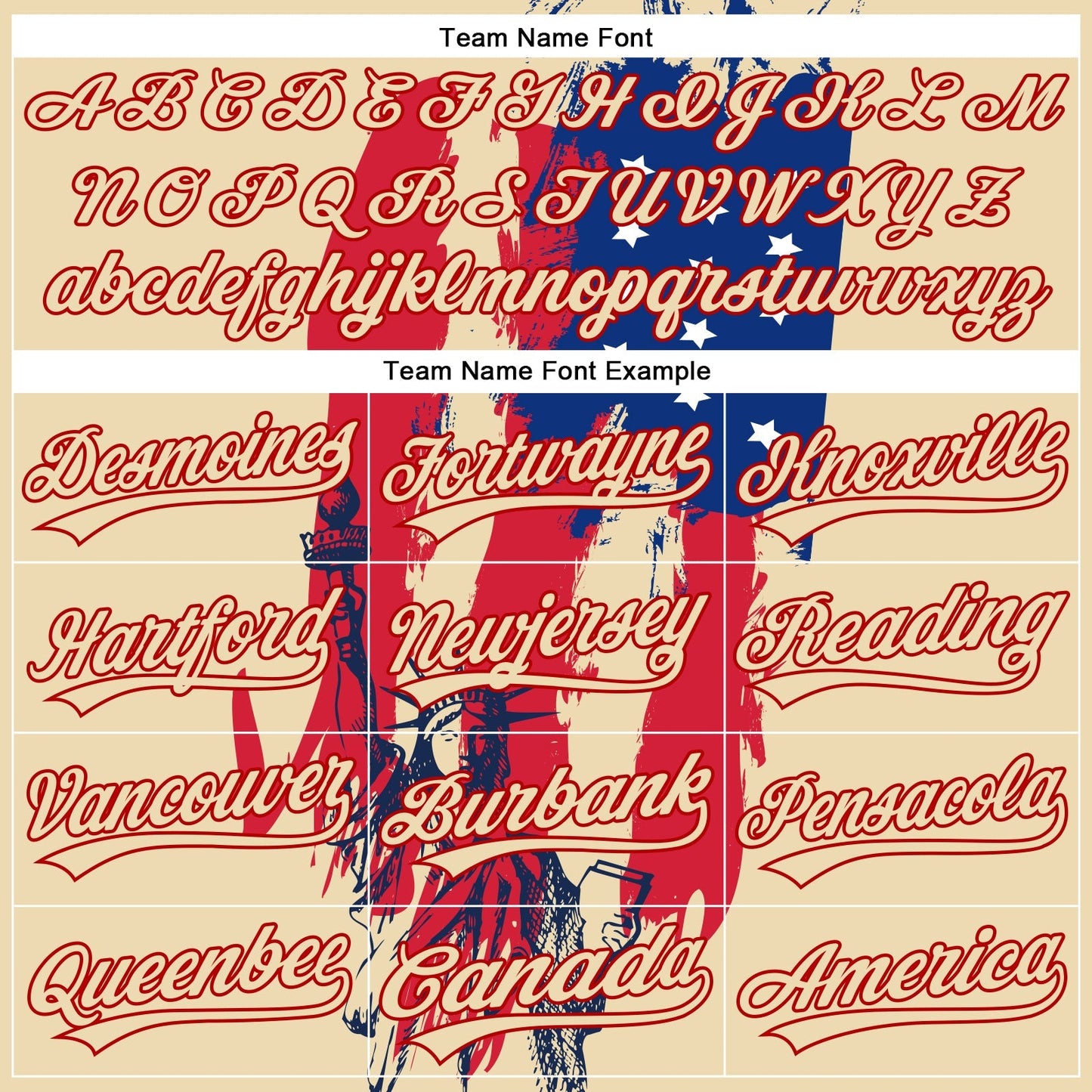 Custom Cream Red-Royal 3D Pattern Design American Spirit American Eagle And Stars Authentic Baseball Jersey baseball jersey product view 4