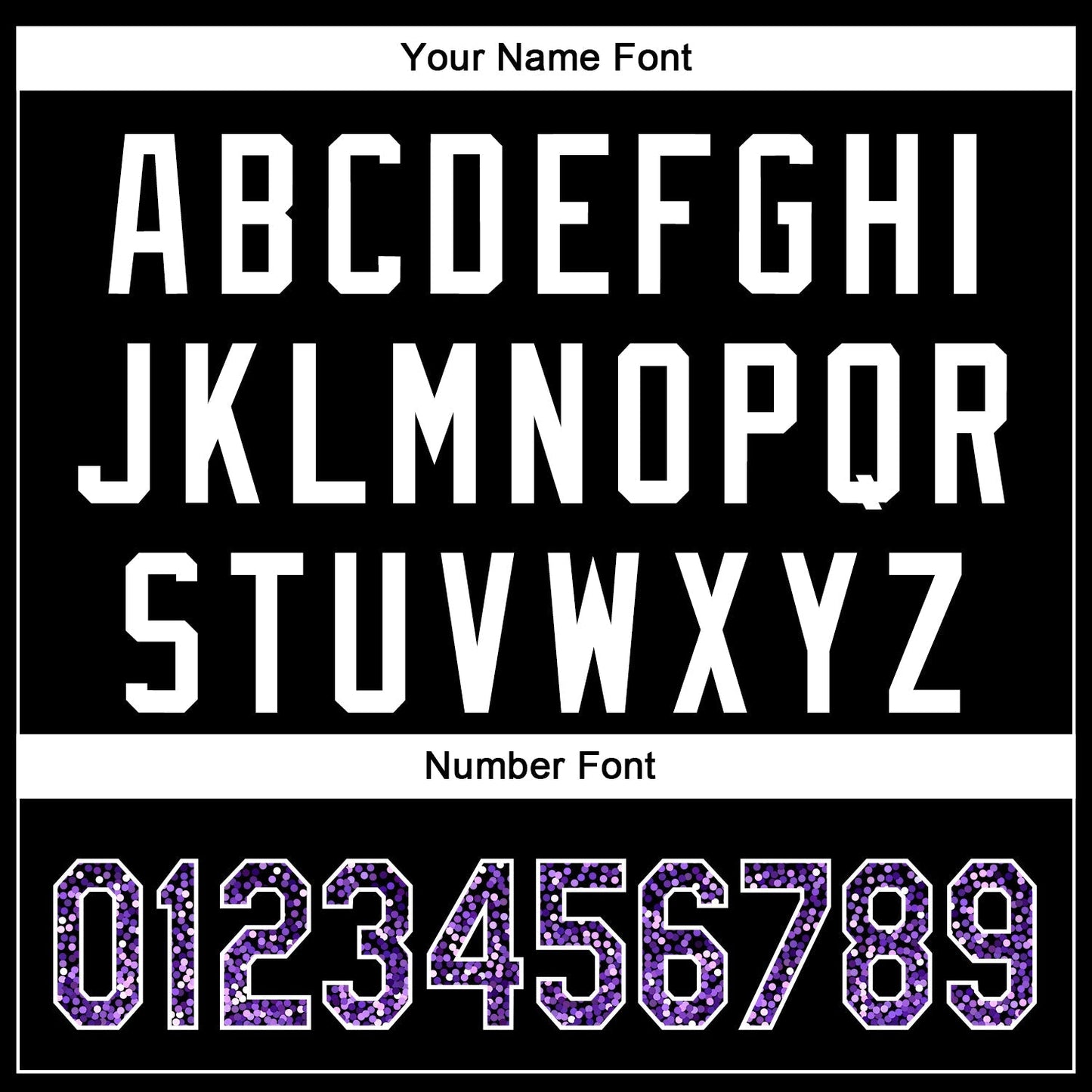 Custom Black Purple-White 3D Pattern Design Abstract Colorful Glittering Dot Authentic Baseball Jersey baseball jersey product view 5
