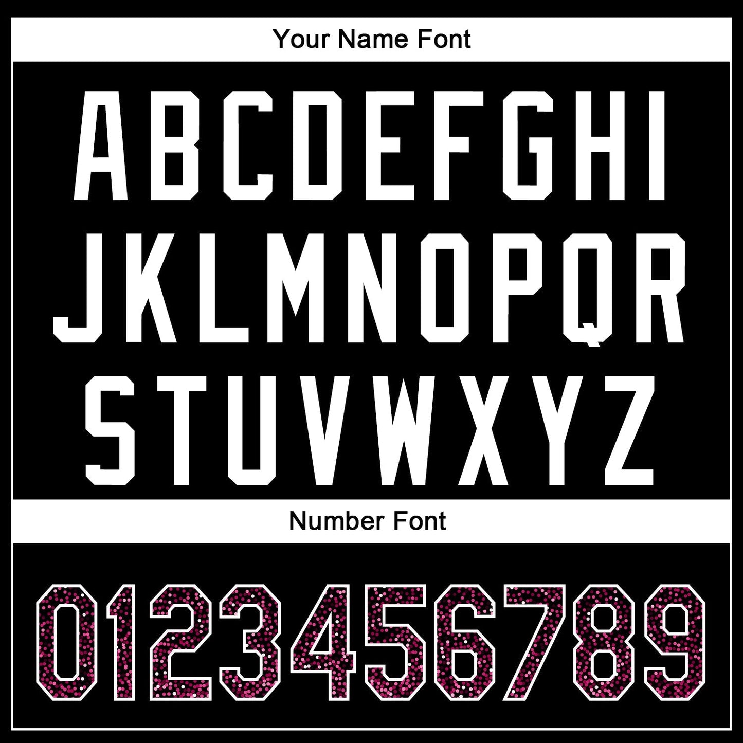 Custom Black Pink-White 3D Pattern Design Abstract Colorful Glittering Dot Authentic Baseball Jersey baseball jersey product view 5