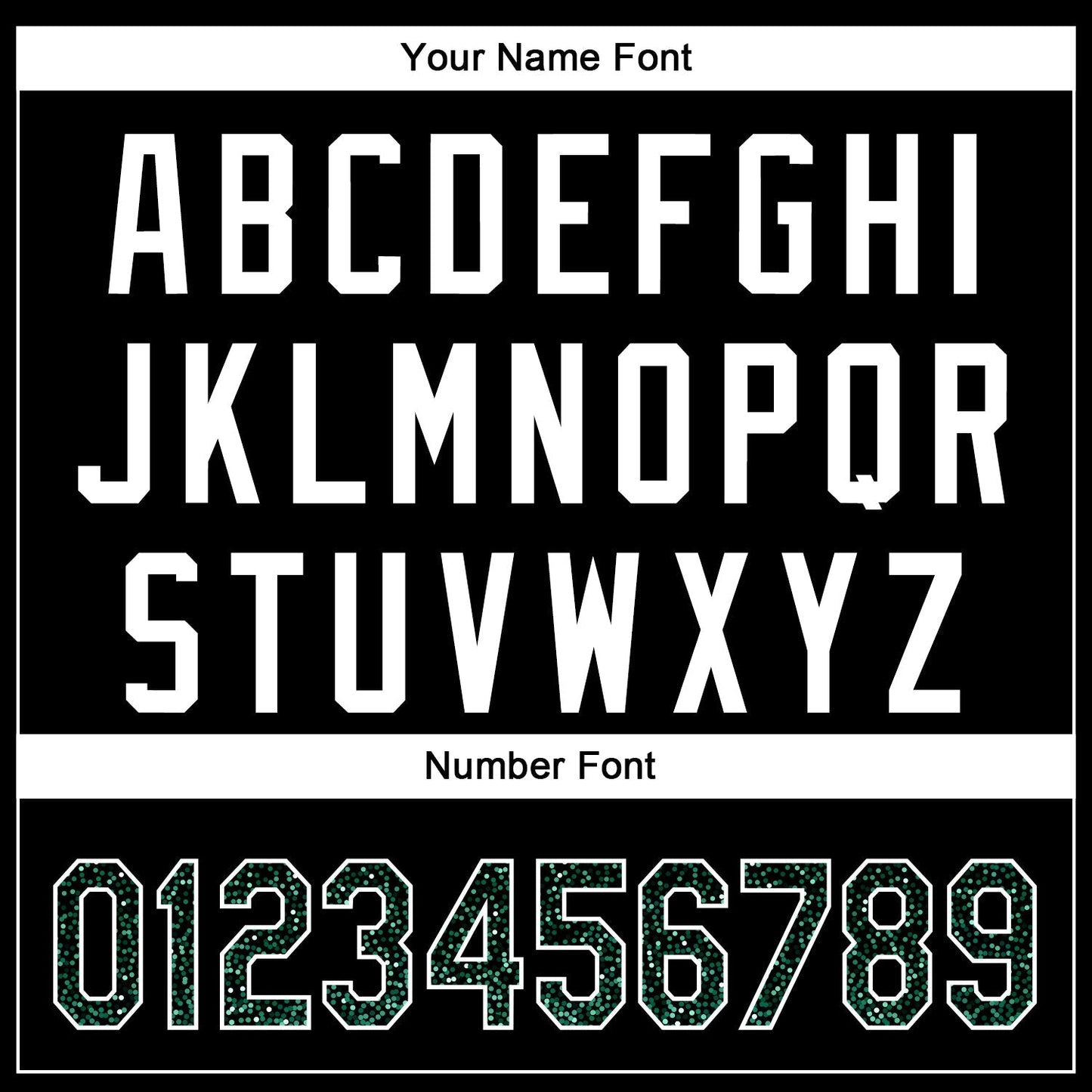 Custom Black Kelly Green-White 3D Pattern Design Abstract Colorful Glittering Dot Authentic Baseball Jersey baseball jersey product view 5