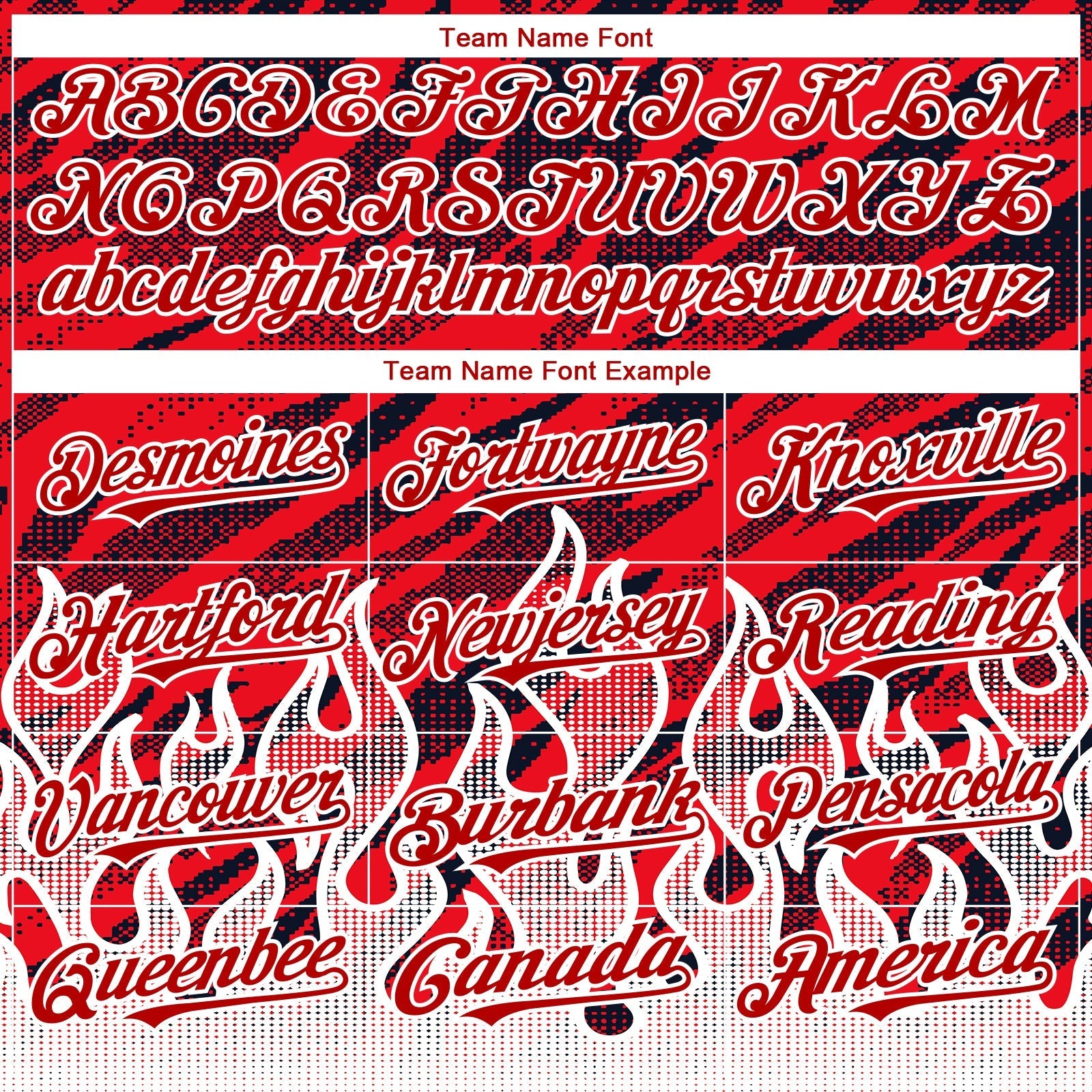 Custom Red Black-White 3D Pattern Design Flame Authentic Baseball Jersey baseball jersey product view 4