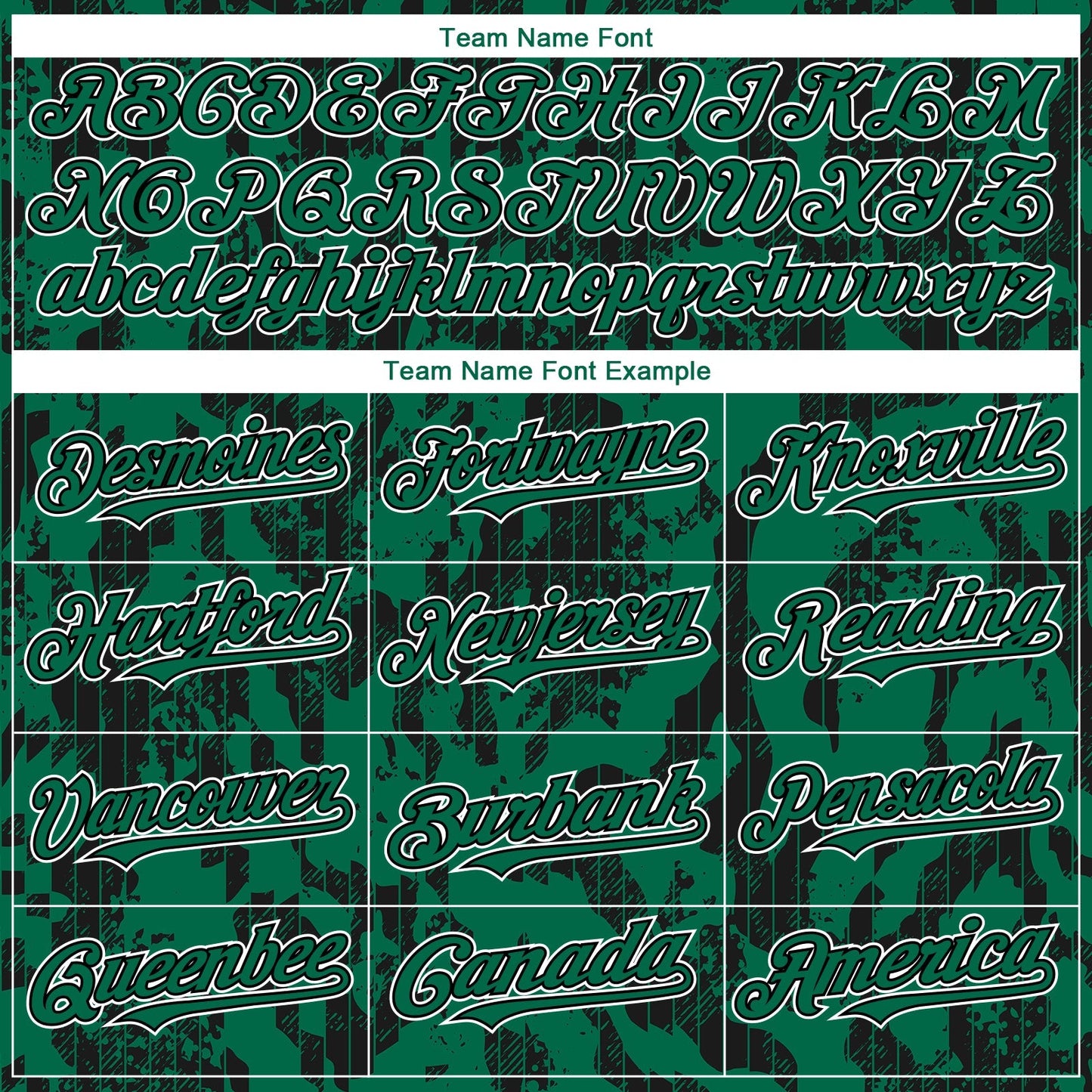 Custom Kelly Green Black-White 3D Pattern Design Abstract Fluid Authentic Baseball Jersey baseball jersey product view 4