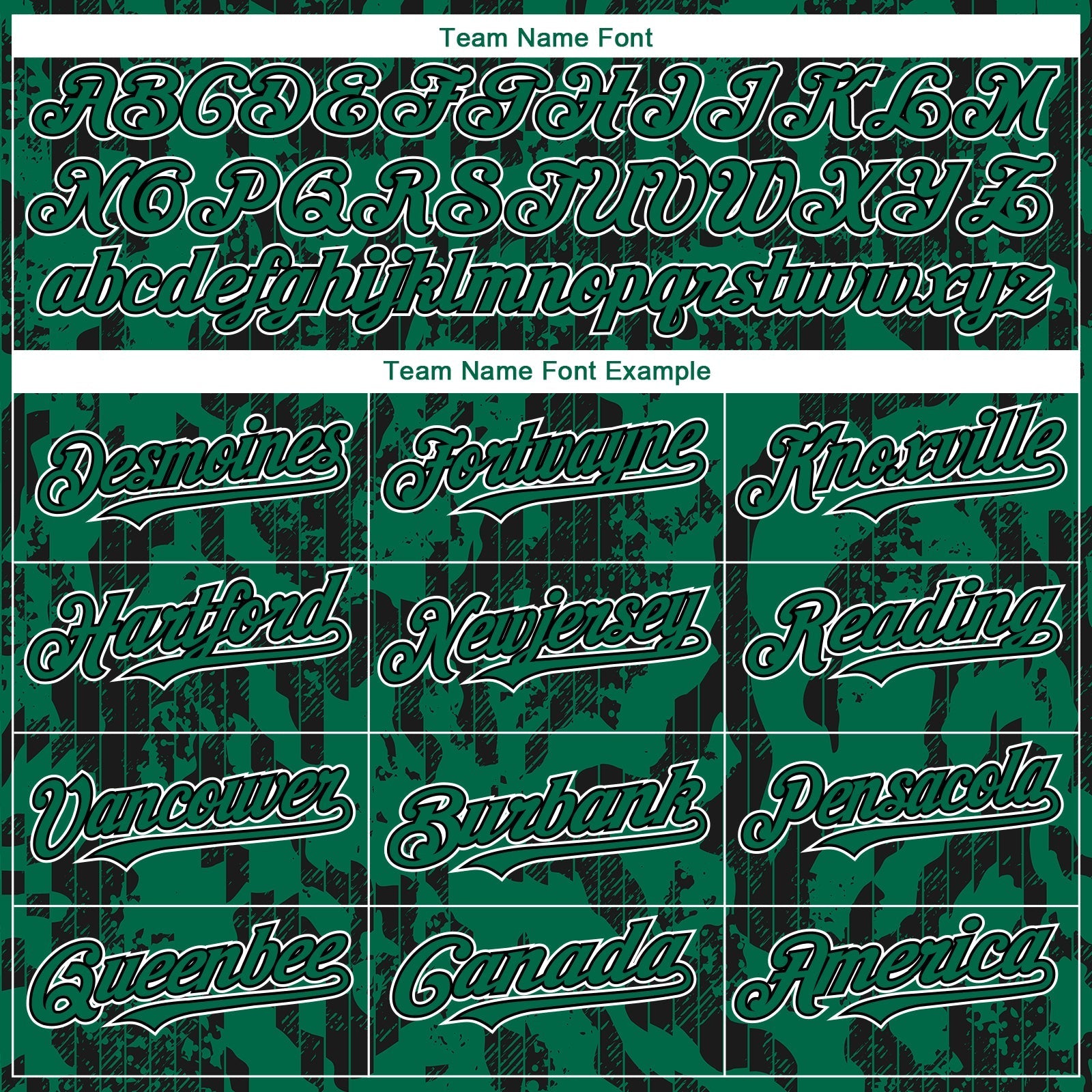 Custom Kelly Green Black-White 3D Pattern Design Abstract Fluid Authentic Baseball Jersey baseball jersey product view 4
