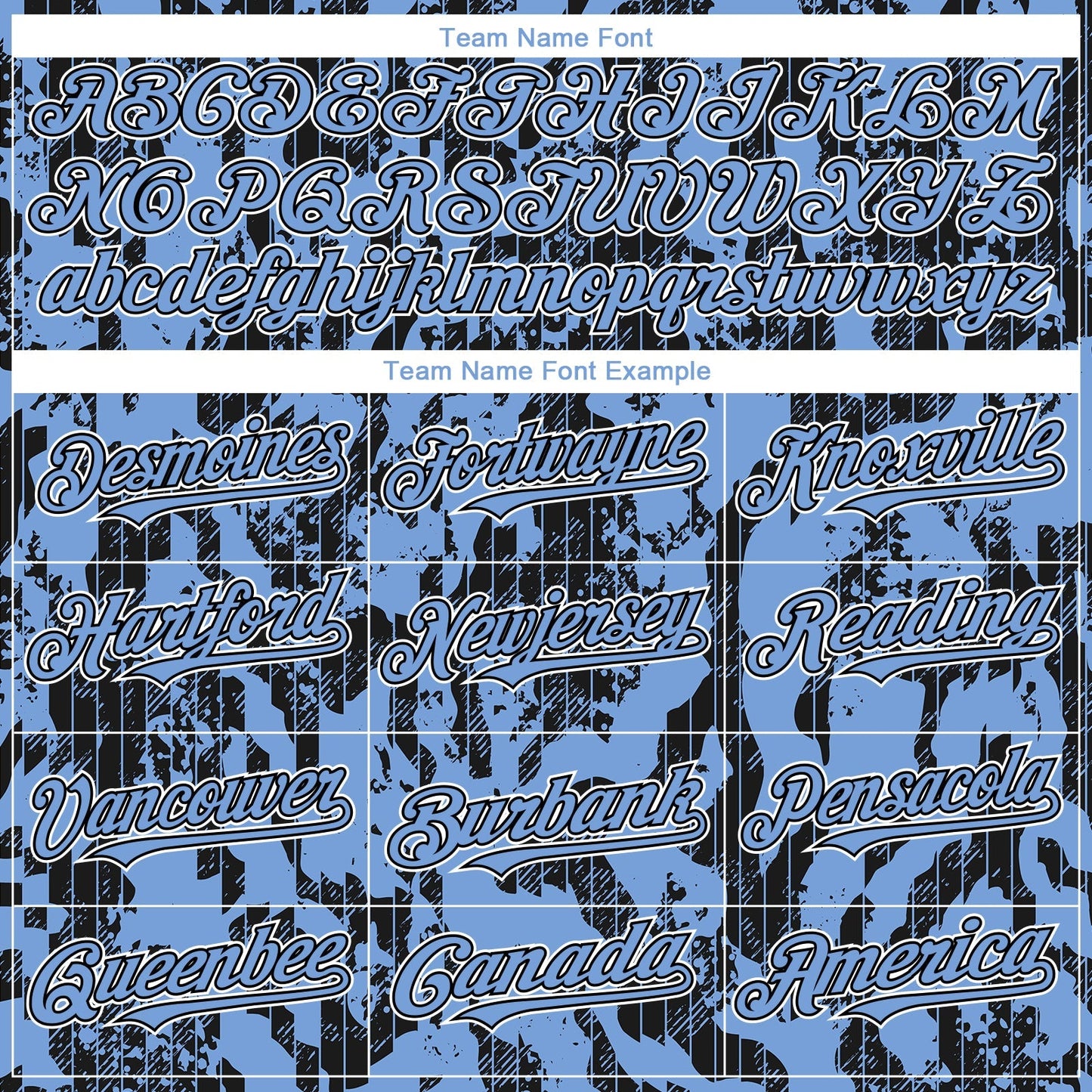 Custom Light Blue Black-White 3D Pattern Design Abstract Fluid Authentic Baseball Jersey baseball jersey product view 4