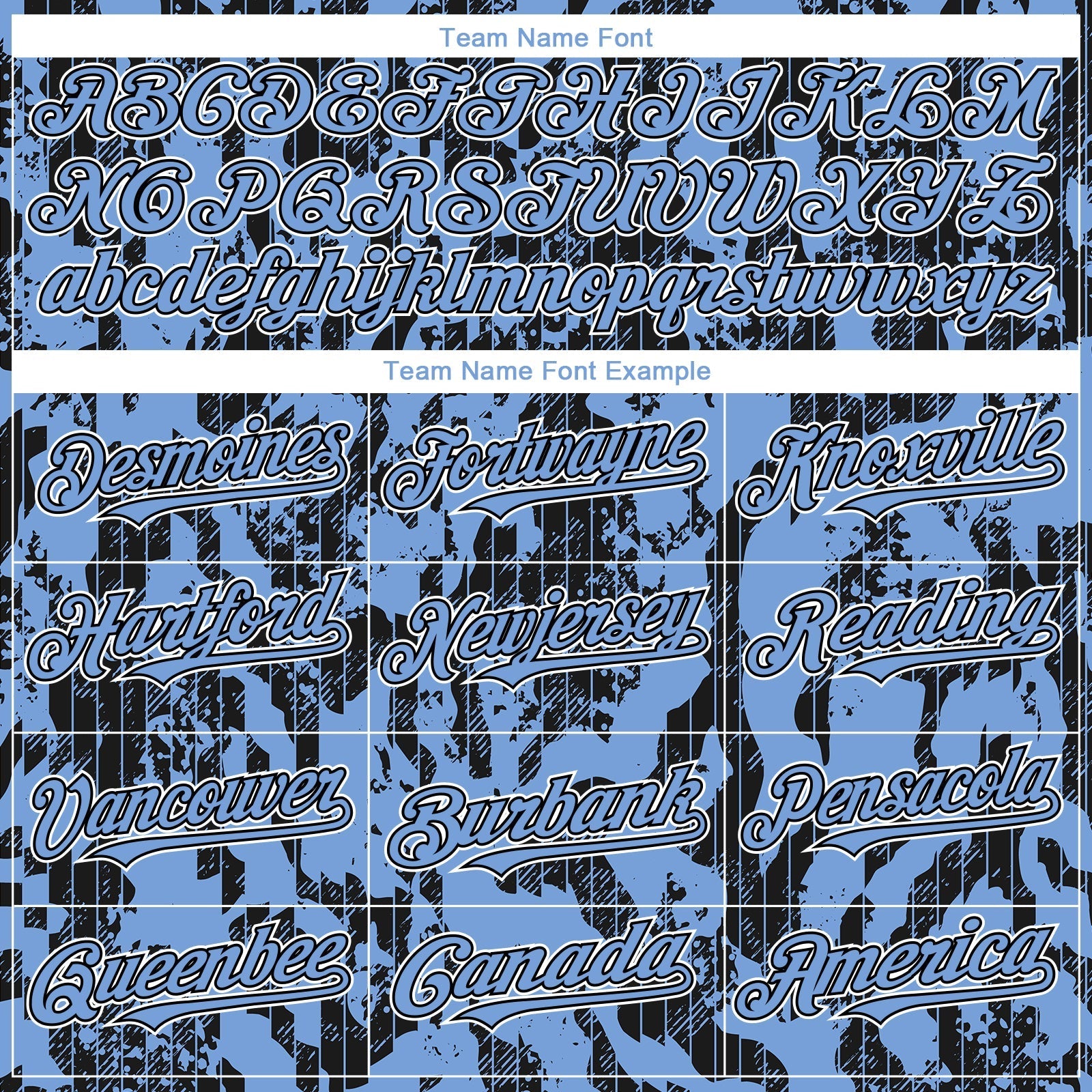 Custom Light Blue Black-White 3D Pattern Design Abstract Fluid Authentic Baseball Jersey baseball jersey product view 4
