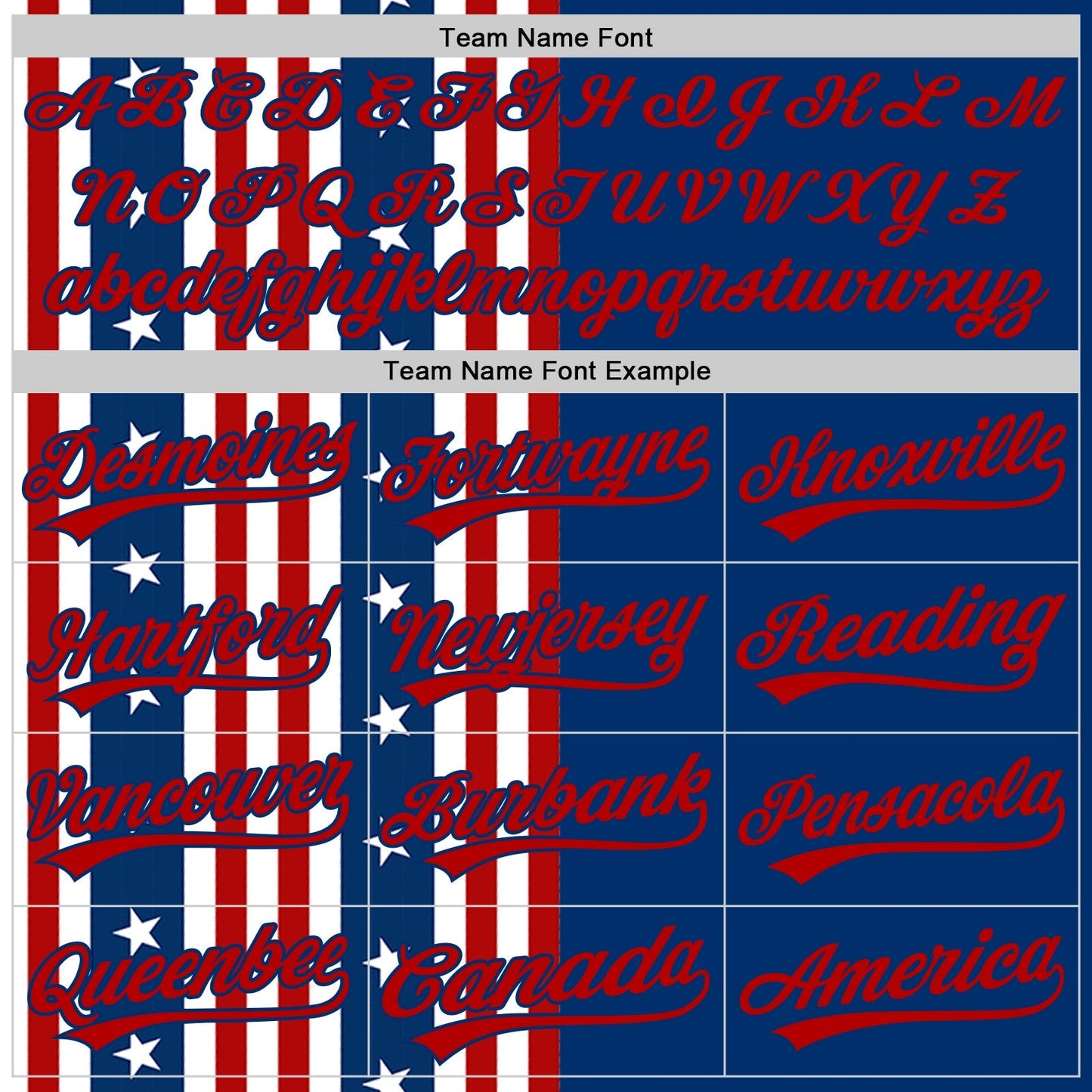 Custom US Navy Blue Red 3D American Flag And Star Authentic Baseball Jersey baseball jersey product view 4