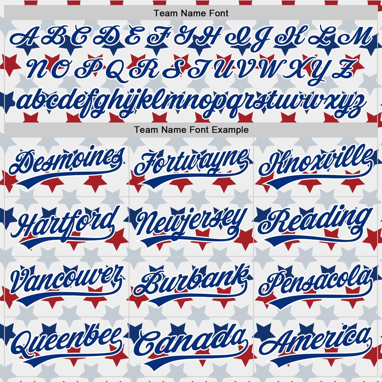 Custom White Red-Royal 3D Pattern Design Star Authentic Baseball Jersey baseball jersey product view 4