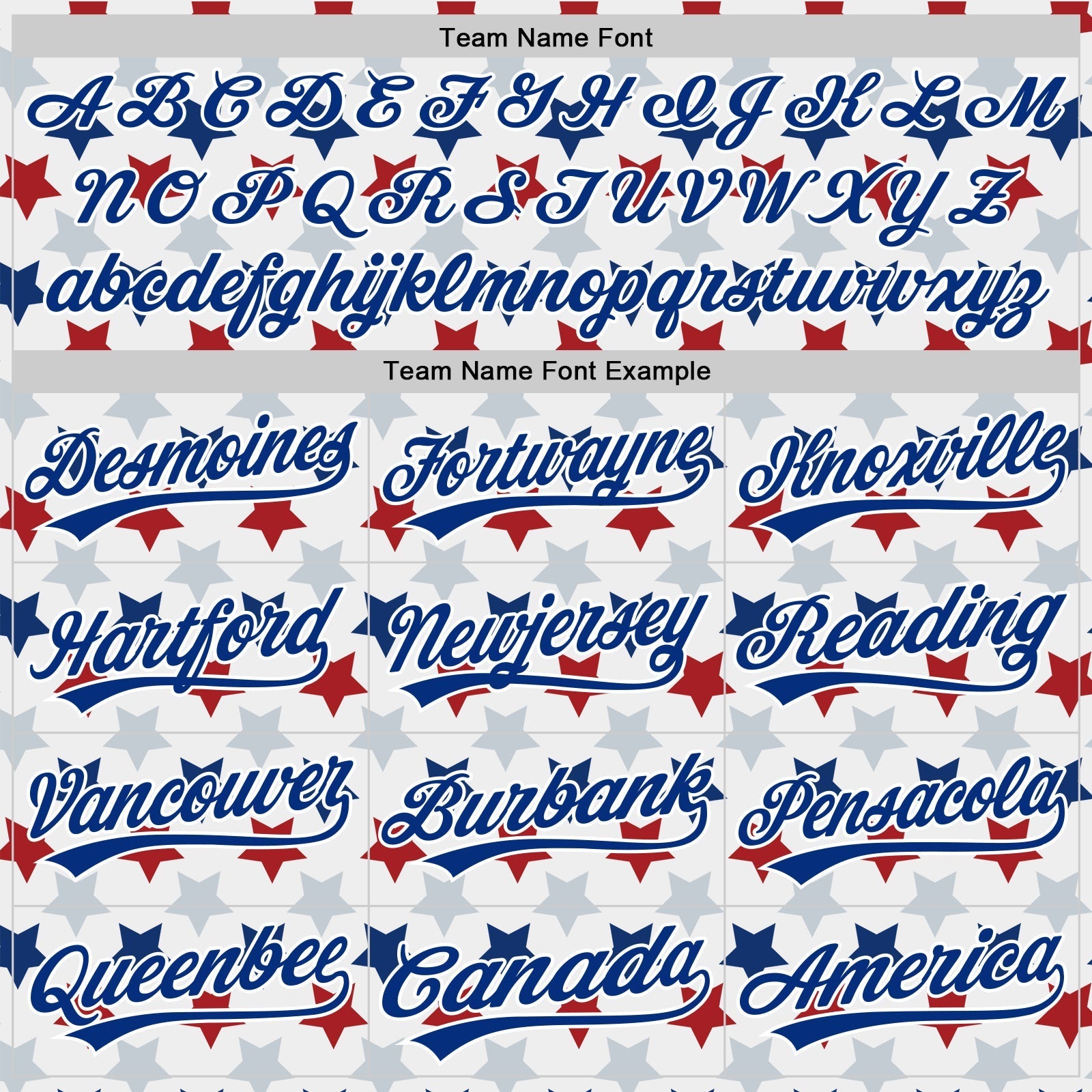 Custom White Red-Royal 3D Pattern Design Star Authentic Baseball Jersey baseball jersey product view 4