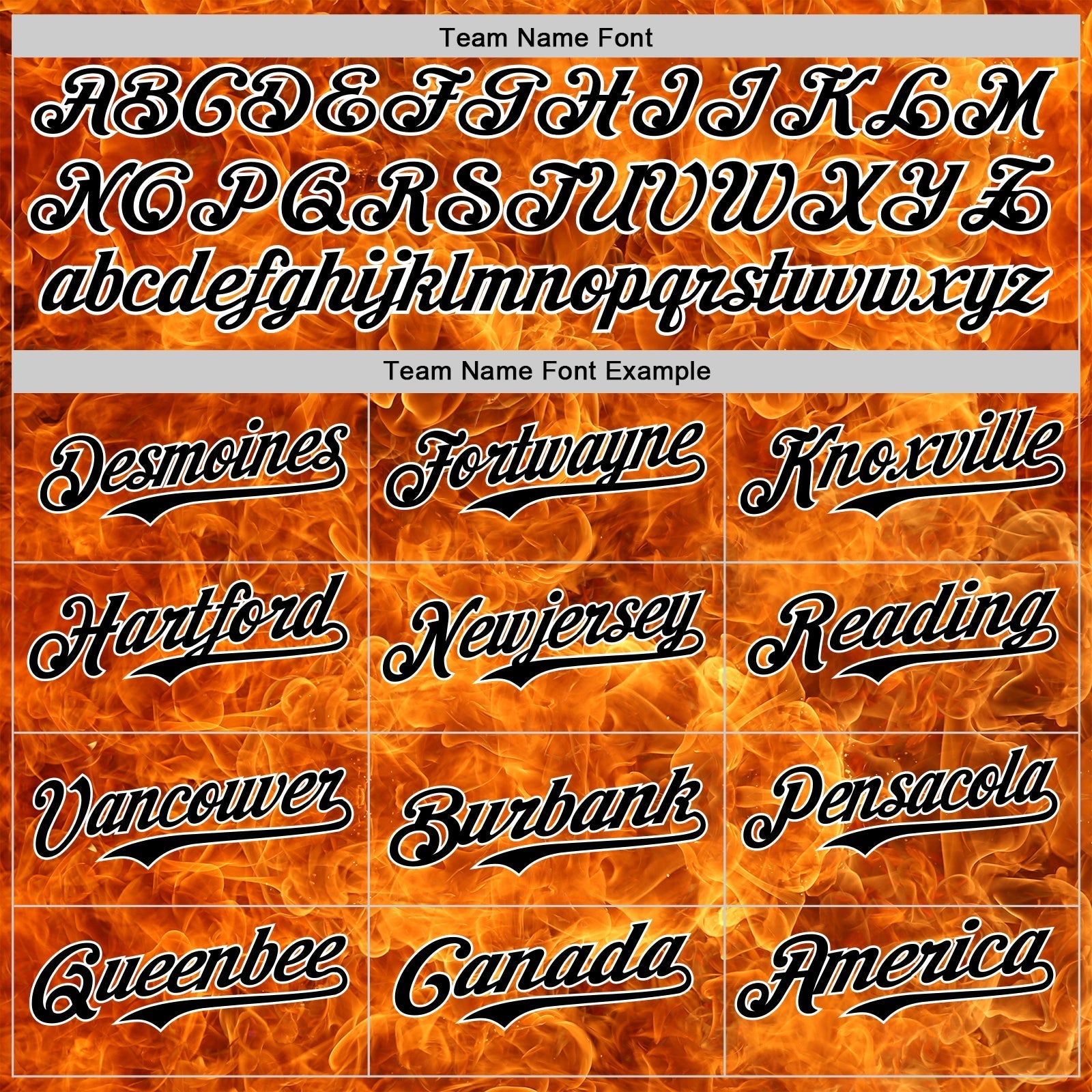 Custom Orange Black-White 3D Pattern Design Rave Flame Authentic Baseball Jersey baseball jersey product view 4