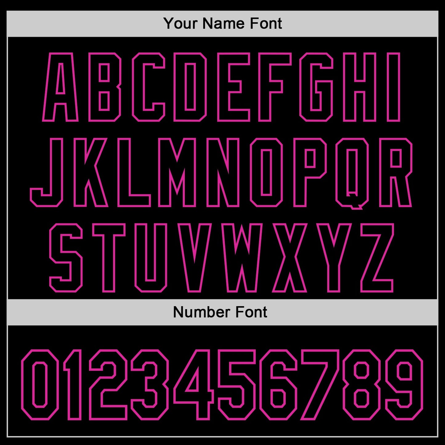 Custom Black Deep Pink 3D Pattern Design Rave Monster Authentic Baseball Jersey baseball jersey product view 5