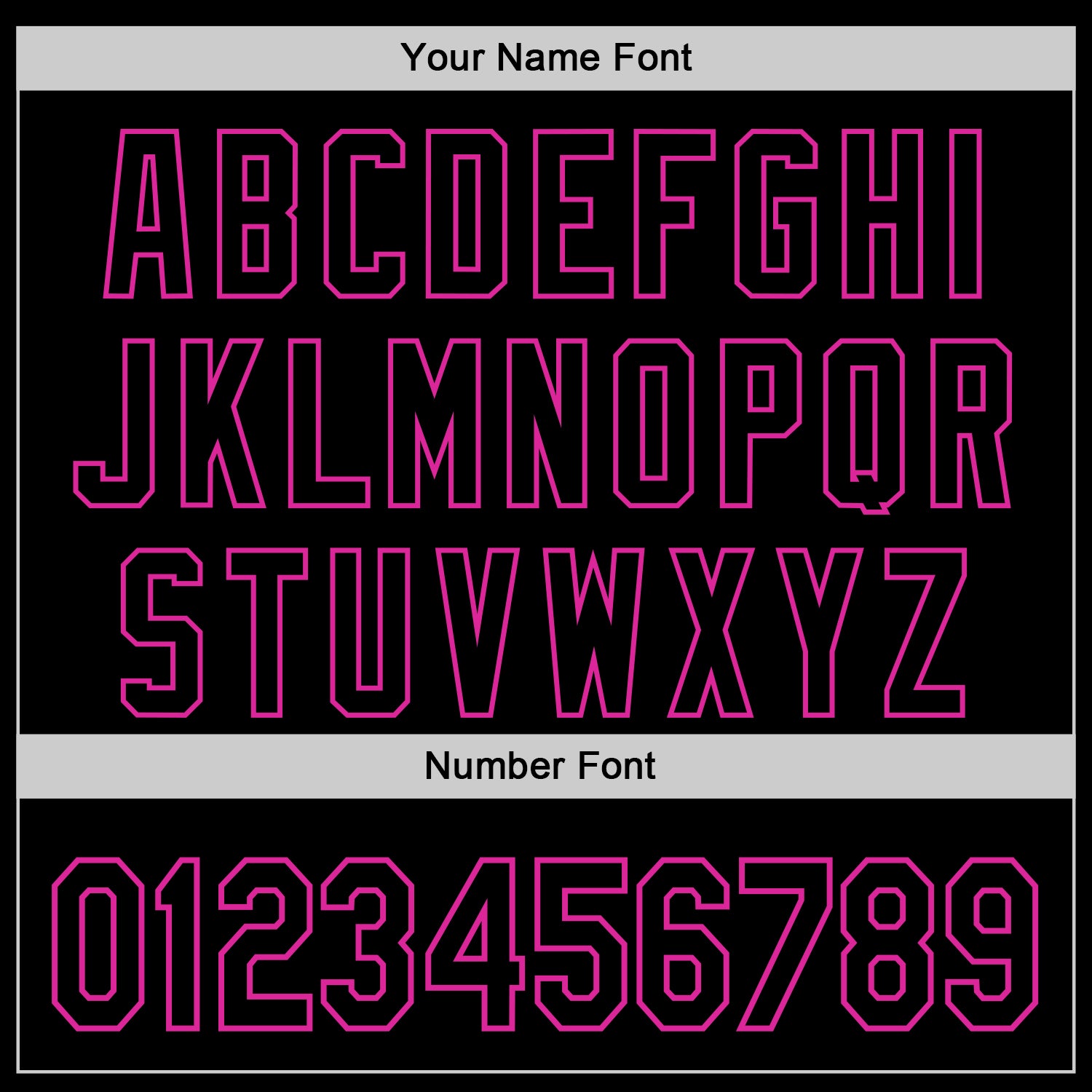 Custom Black Deep Pink 3D Pattern Design Rave Monster Authentic Baseball Jersey baseball jersey product view 5