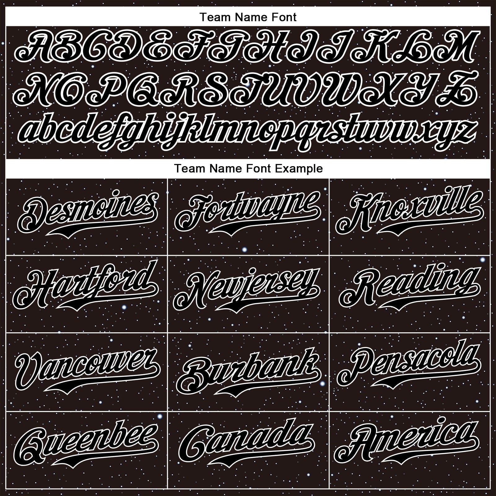 Custom Black White 3D Pattern Design Starry Sky Authentic Baseball Jersey baseball jersey product view 4