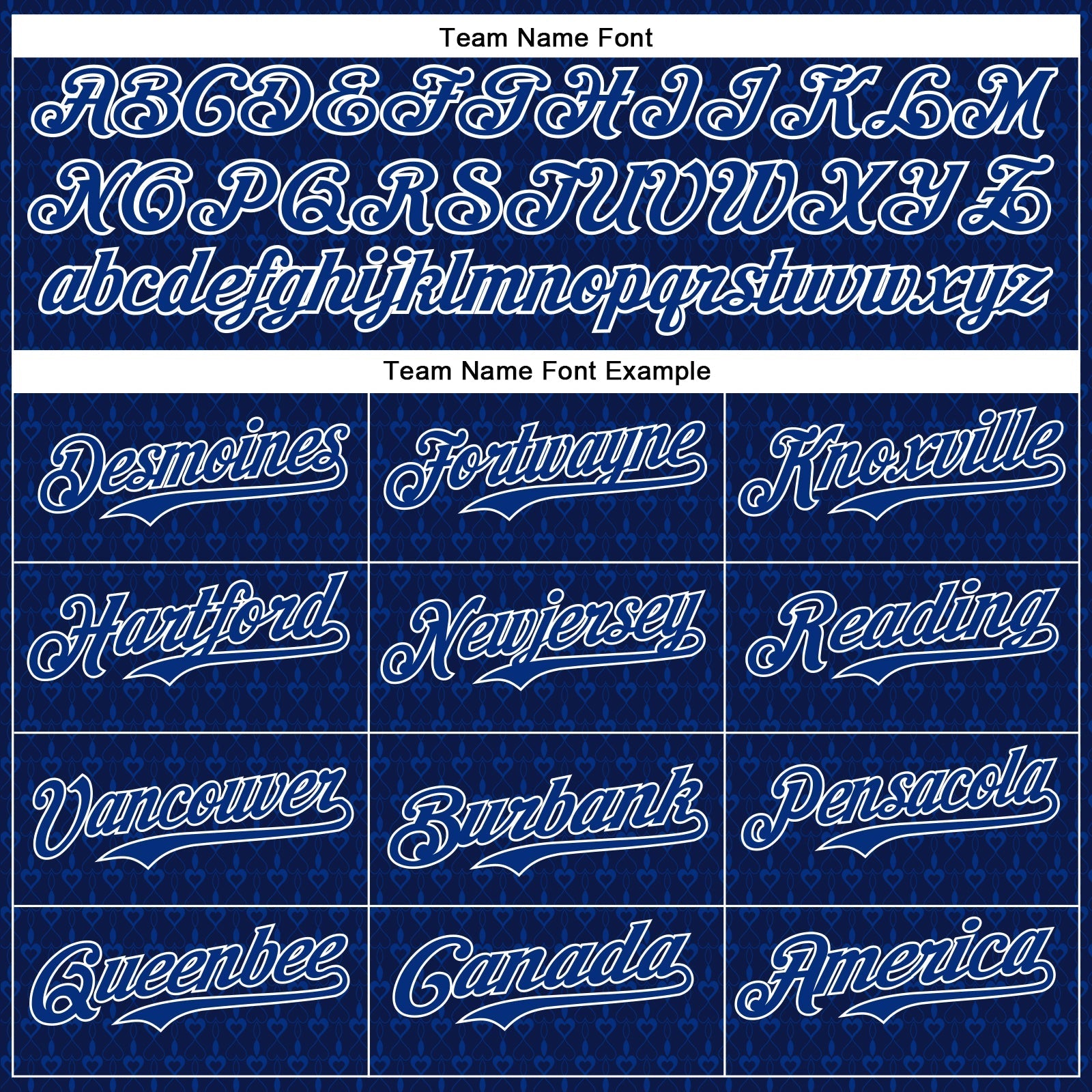 Custom Navy Red-Royal 3D Pattern Design Hearts Authentic Baseball Jersey baseball jersey product view 4