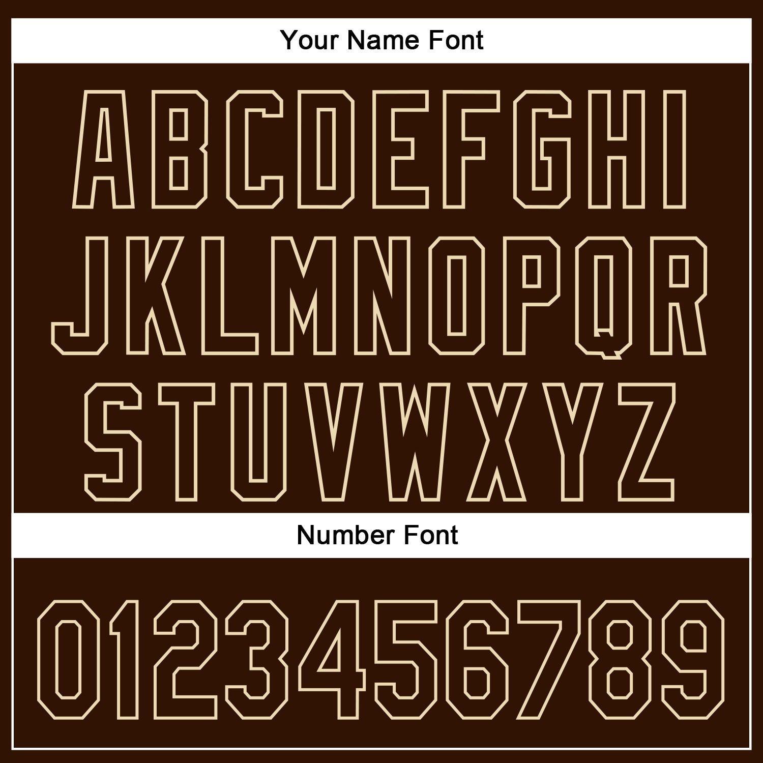 Custom Brown Cream 3D Pattern Design Football Skull Helmet Authentic Baseball Jersey football jersey product view 5