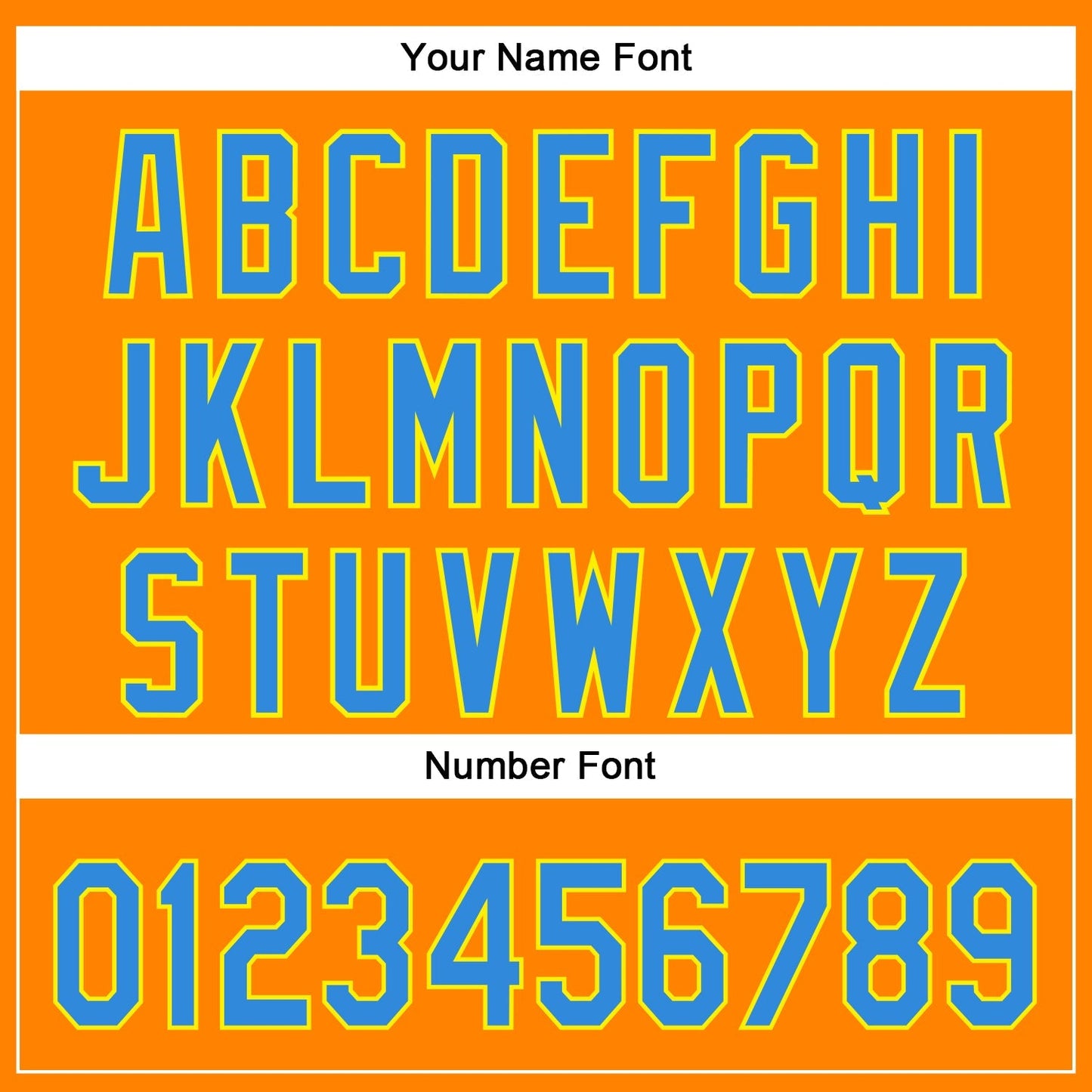 Custom Bay Orange Electric Blue-Light Yellow 3D Pattern Design Champion Trophy Authentic Baseball Jersey baseball jersey product view 5