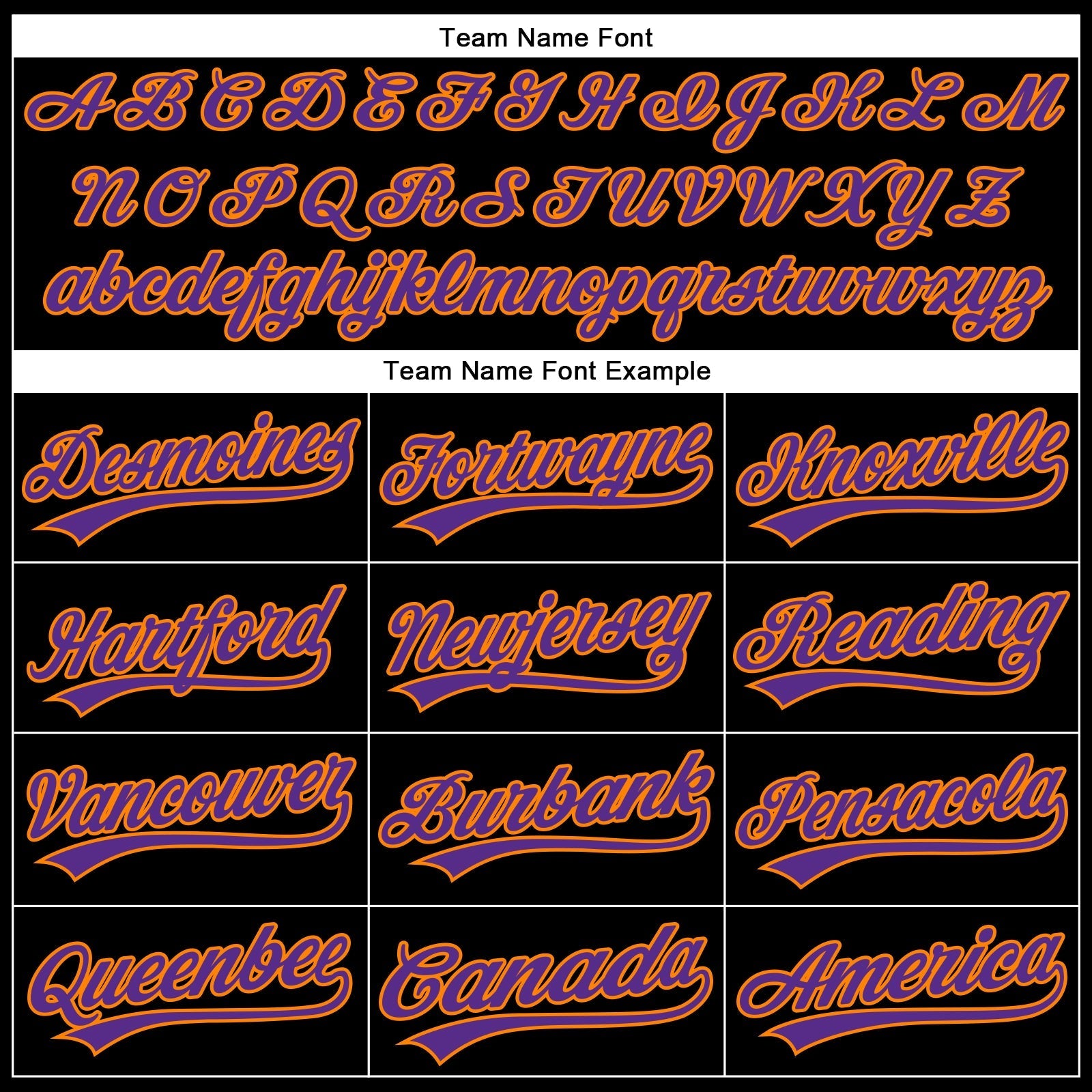 Custom Black Purple-Bay Orange 3D Pattern Halloween Skull Authentic Baseball Jersey baseball jersey product view 4