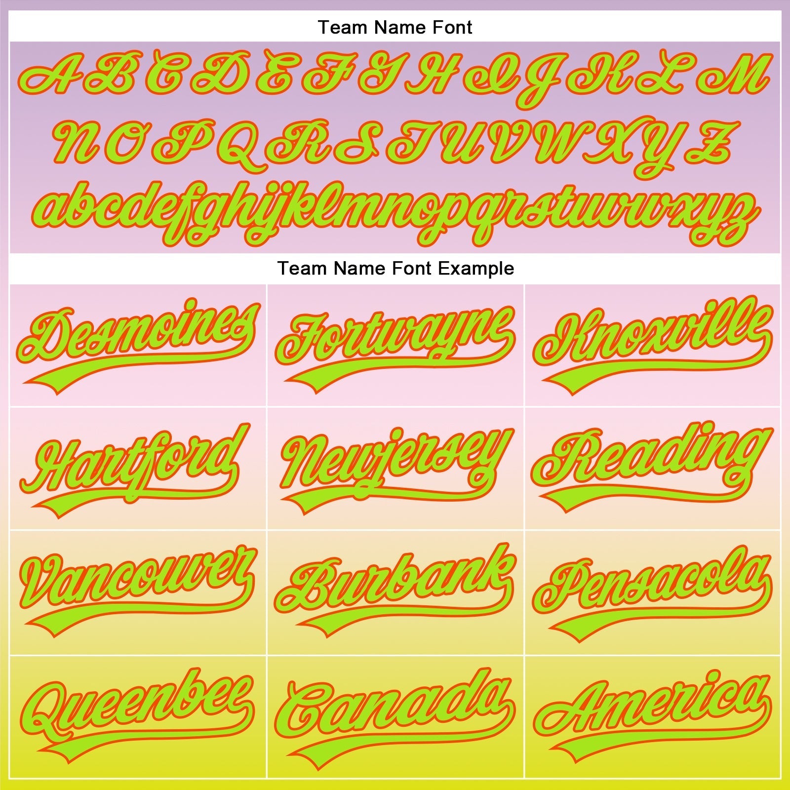 Custom Light Purple Neon Green Light Pink-Orange 3D Halloween Authentic Fade Baseball Jersey baseball jersey product view 4
