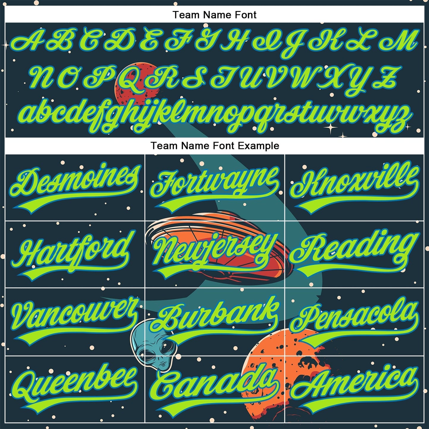 Custom Navy Neon Green-Blue 3D Halloween Authentic Baseball Jersey baseball jersey product view 4