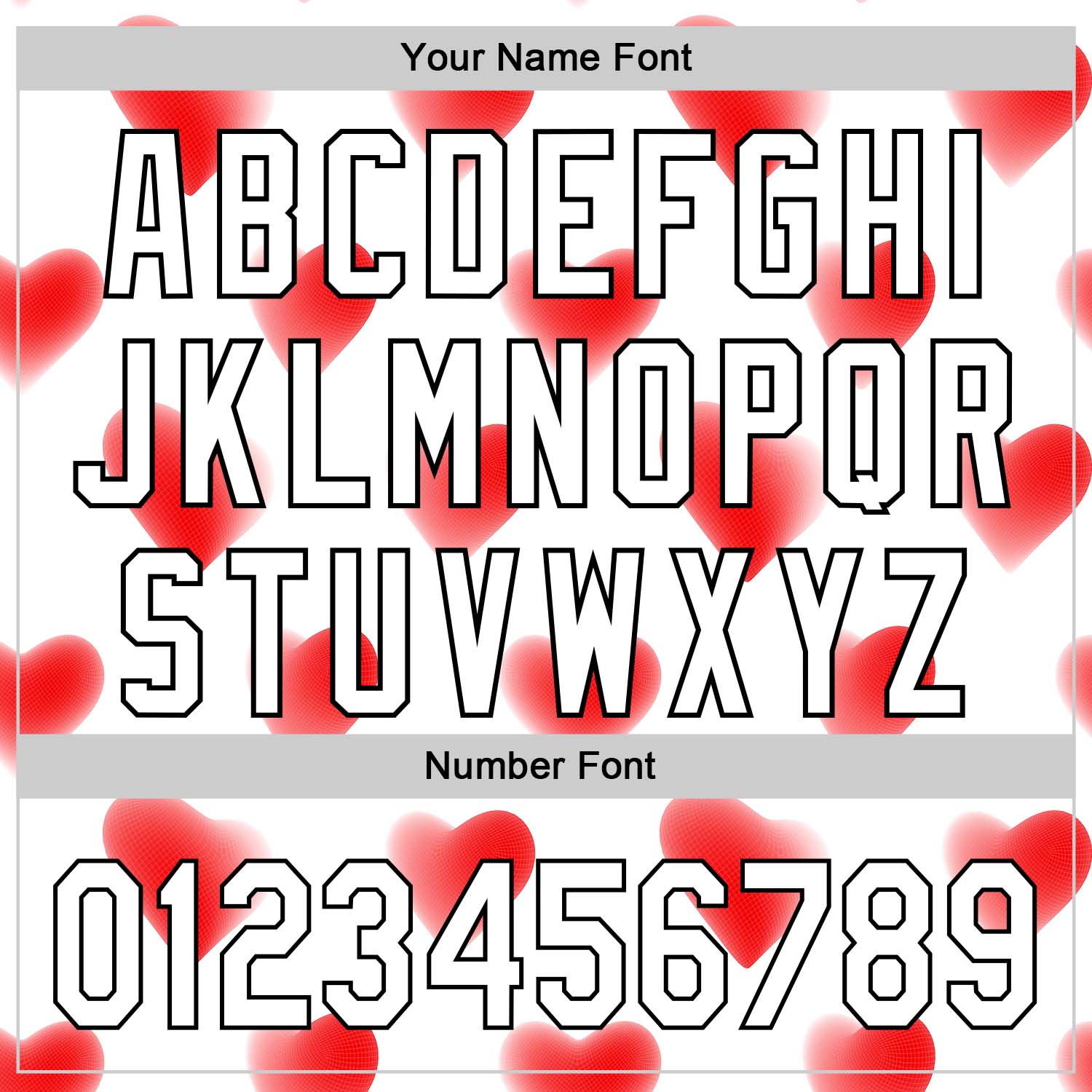 Custom White Black 3D Love Heart Valentine's Day Authentic Baseball Jersey baseball jersey product view 5